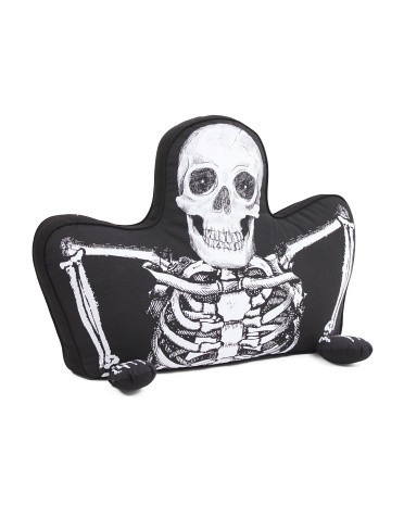 24x34 Skeleton Torso Pillow | TJ Maxx