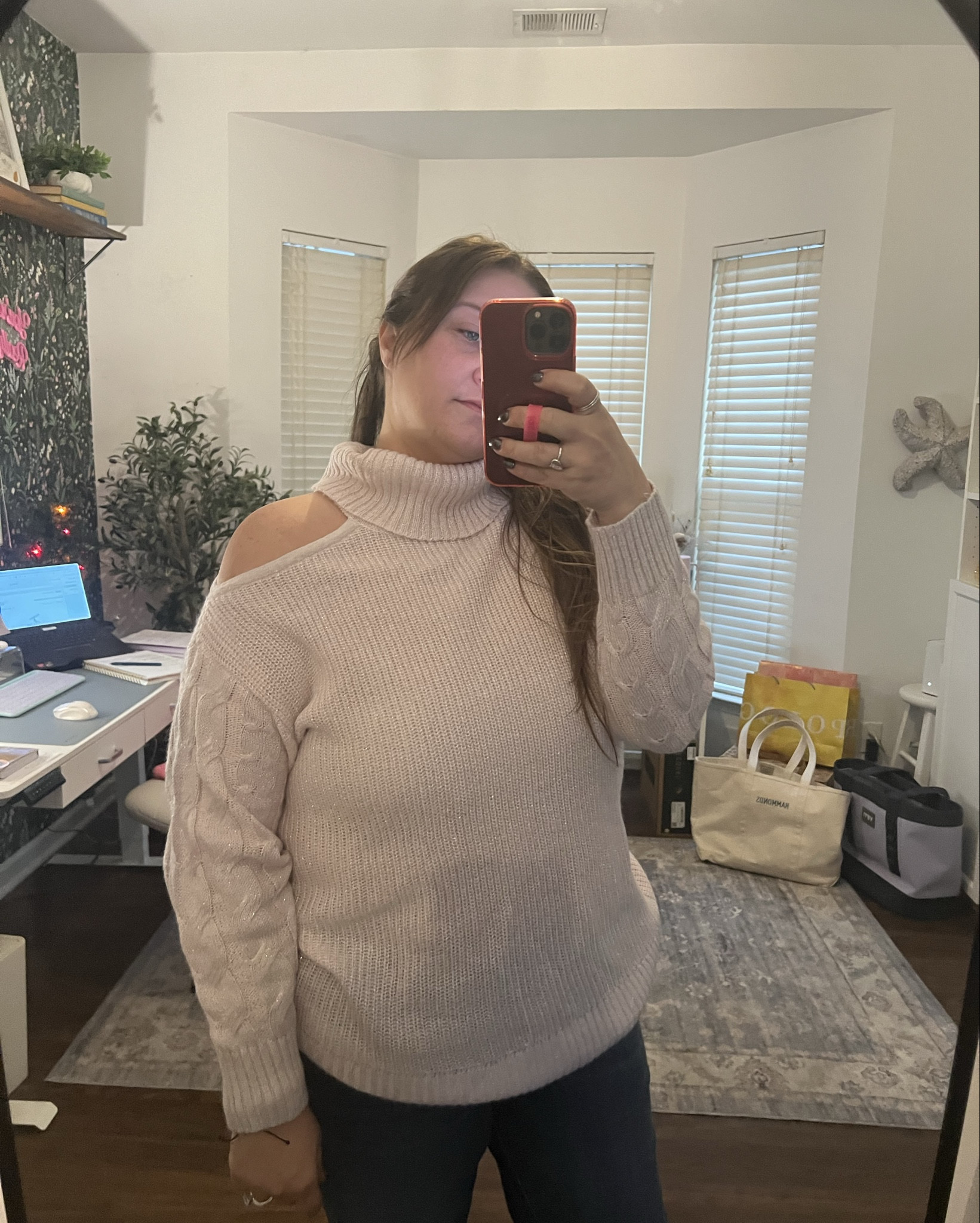 $12!!! Off shoulder sweater, so cute for a holiday party! 

#LTKGiftGuide #LTKHoliday #LTKPlusSize