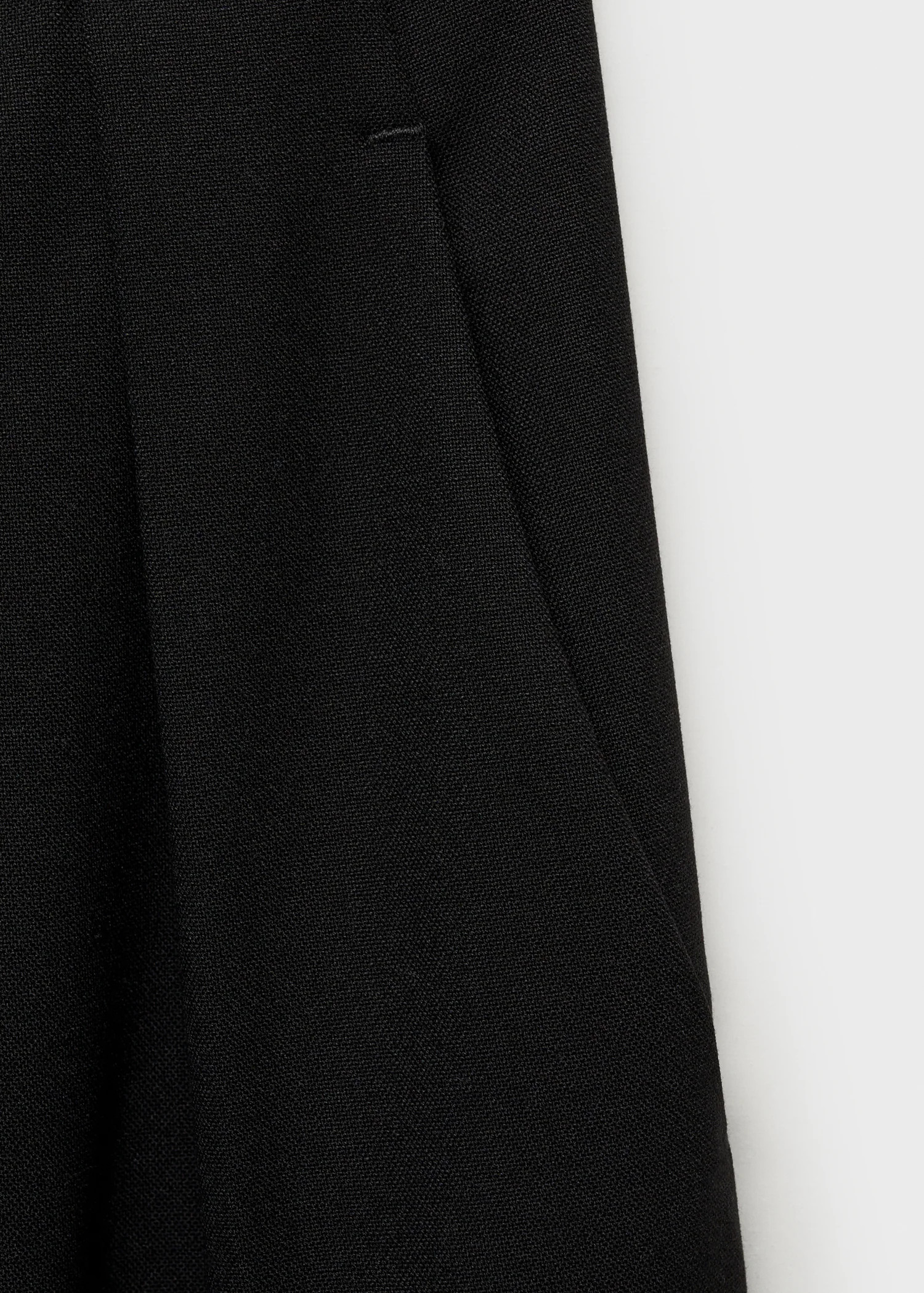 Wideleg pleated trousers - Women | MANGO United Kingdom | MANGO (UK)