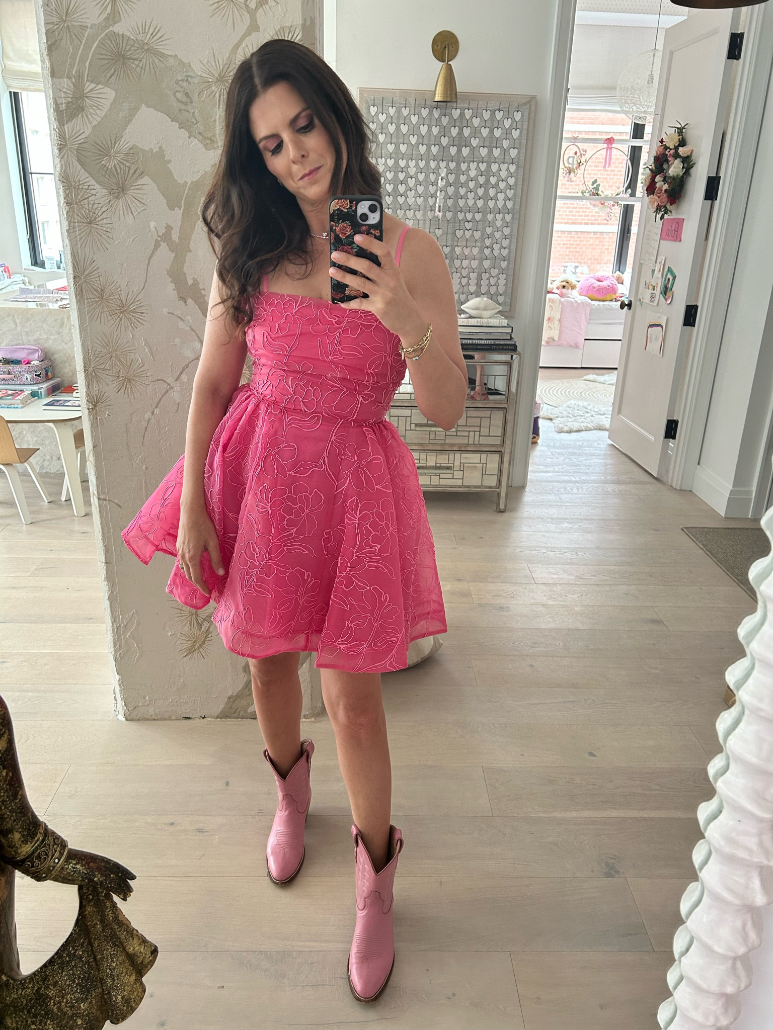 All pink for Portia’s Birthday Party 