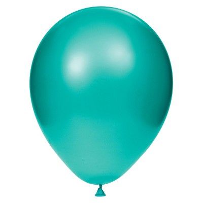 15ct Latex Balloons Teal | Target