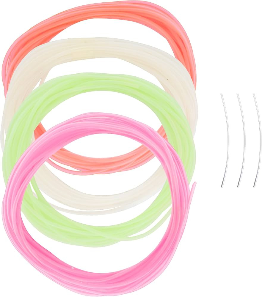 Pepperell Pony Bead Lacing \u2013 2\u201d Hollow Cord, Glow in the Dark Assortment | Amazon (US)