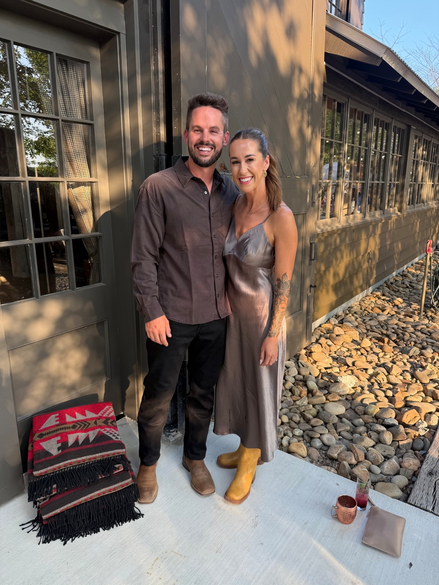 Here are the links to my wife and I’s outfits that we wore to a recent outdoor dinner party! Her boots were from Amazon and dress from Nordstrom! Hope it helps :)

#LTKStyleTip #LTKFallSale #LTKFamily
