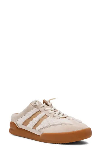 Steve Madden Vandy Faux Shearling Sneaker in Bone Multi at Nordstrom Rack, Size 8 | Nordstrom Rack