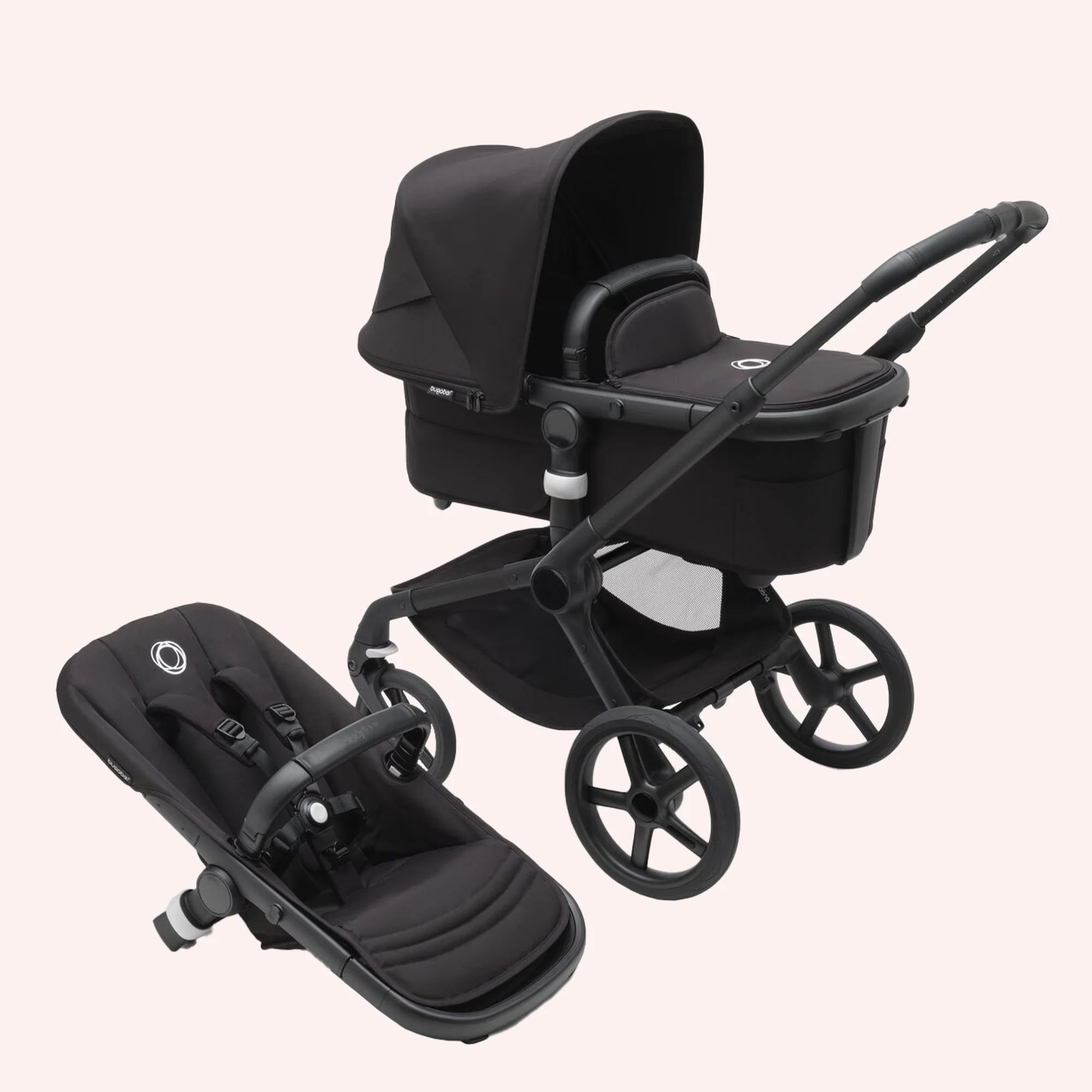 Bugaboo Fox 5 Complete - Black/Midnight Black | The Memo (Australia & New Zealand)