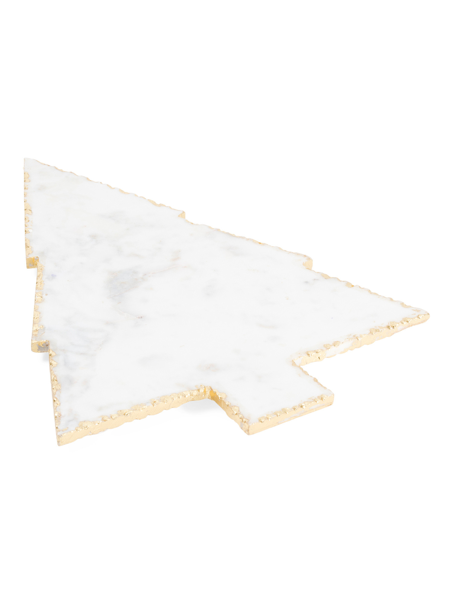 19x14 Marble Foil Rim Tree Serving Board | TJ Maxx