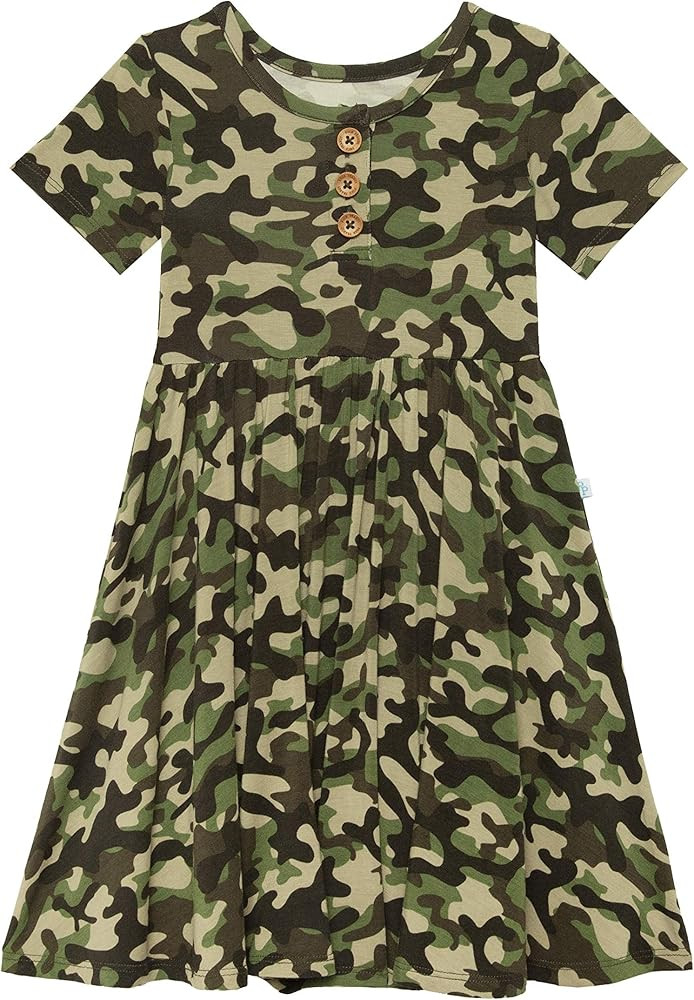 Posh Peanut Little Girls Dresses - Baby Clothes from Soft Viscose from Bamboo - Perfect Kids Summer  | Amazon (US)