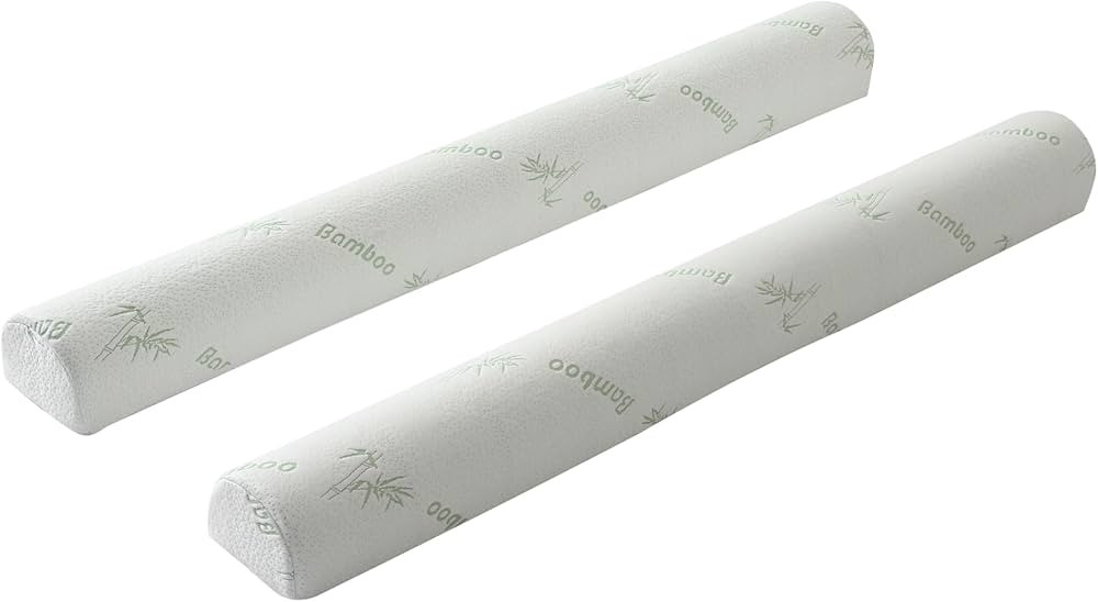 Bamboo Bed Bumper for Toddler Foam Toddler Bed Bumpers for Kids [2-Pack] 56" with Water-Resistant... | Amazon (US)