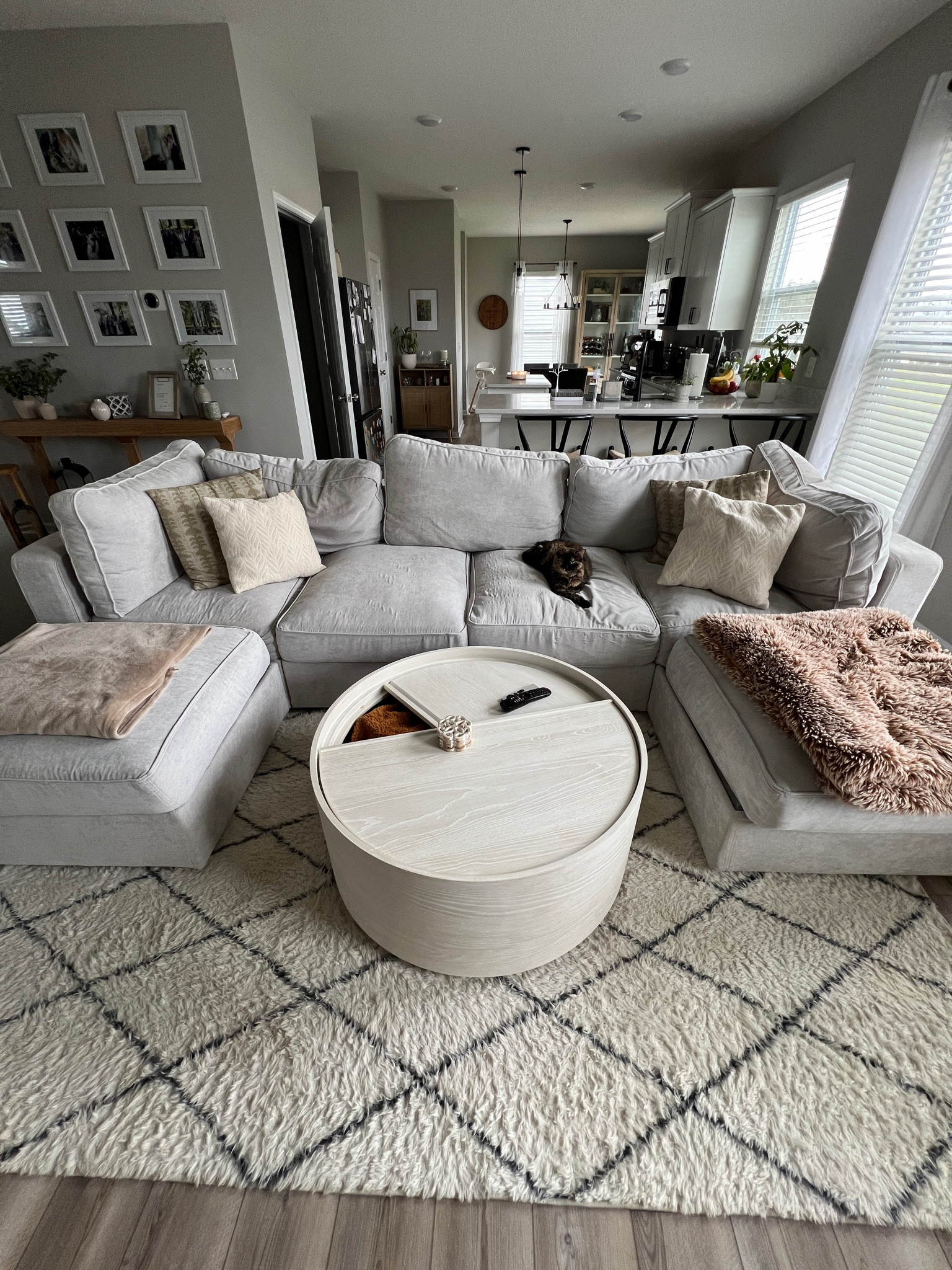 One of our favorite adult purchases has been our Lovesac sactional! We started with a small L shaped but when we moved a few months ago, we added two more seats. Our ottomans are storage ottomans to hide away our dog toys and games, and the fabric is so durable. With four pets and a baby, this couch is so easy to clean! Today, lovesac has 30% off & an additional 10% off for first responders (includes doctors too!)! RUN don't walk!!

#LTKSaleAlert #LTKFamily #LTKHome