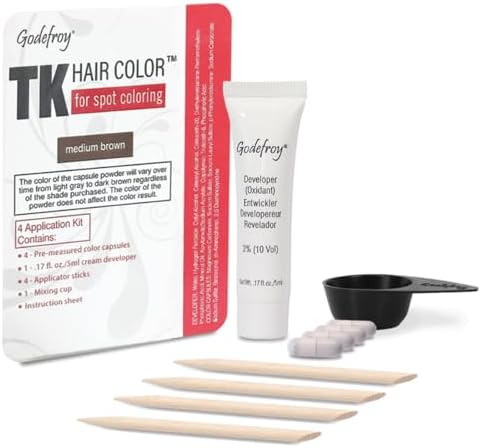 Godefroy Hair Color Kit for Spot Coloring Great For Small Areas Covers Up Gray Hairs Assorted Col... | Amazon (US)