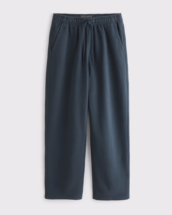 Men's Essential Baggy Open-Hem Sweatpant | Men's Bottoms | Abercrombie.com | Abercrombie & Fitch (US)