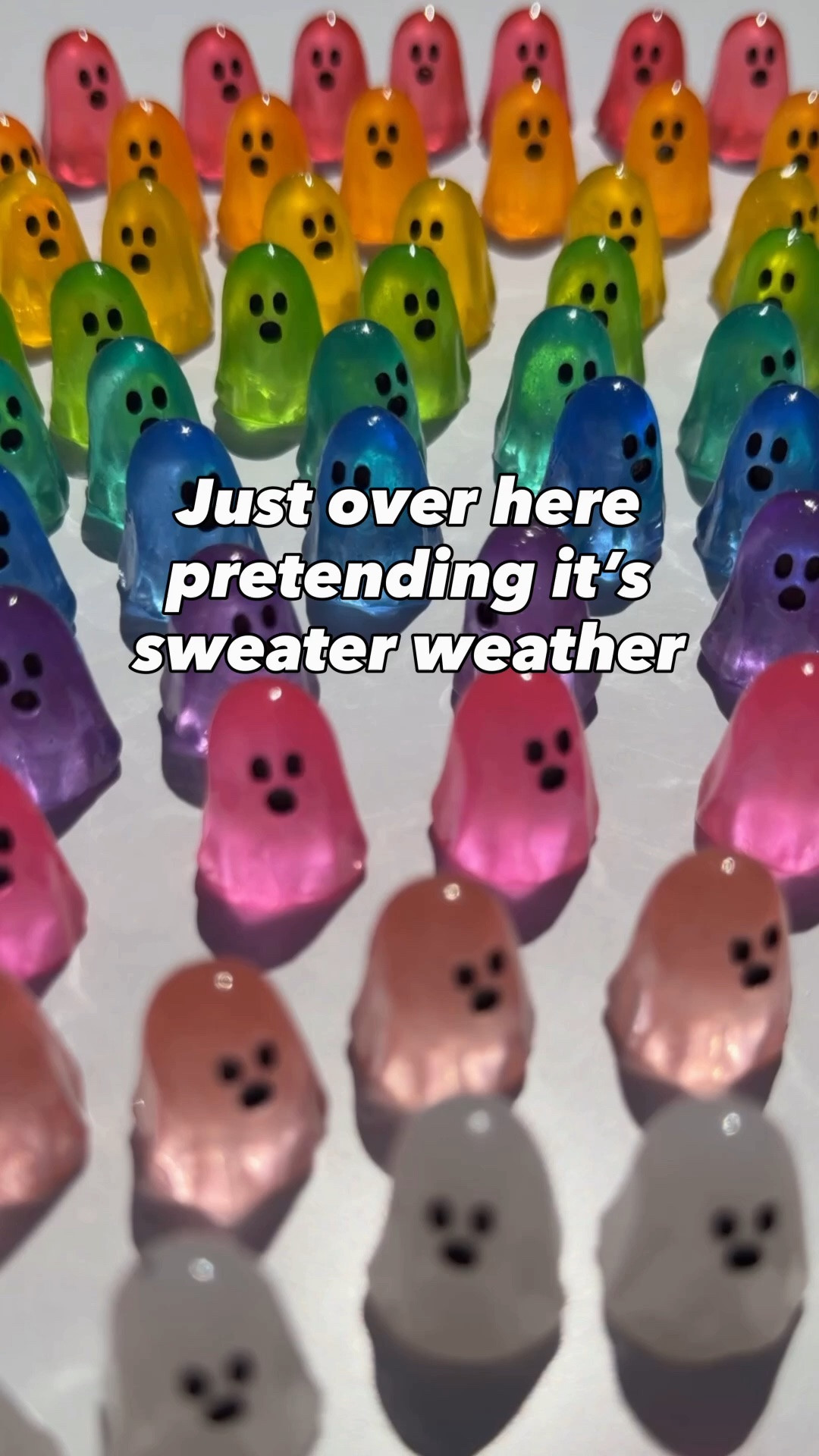 I know it’s still blazing hot outside, but I couldn’t resist these rainbow ghost loose parts. There are 120 acrylic ghosts in 10 different colors, and they even glow in the dark! They’re adorable for sensory bins, color sorting, patterns, counting, and all kinds of early math activities. I already know these are going to be one of our favorite Halloween learning tools.

#LTKSeasonal #LTKKids