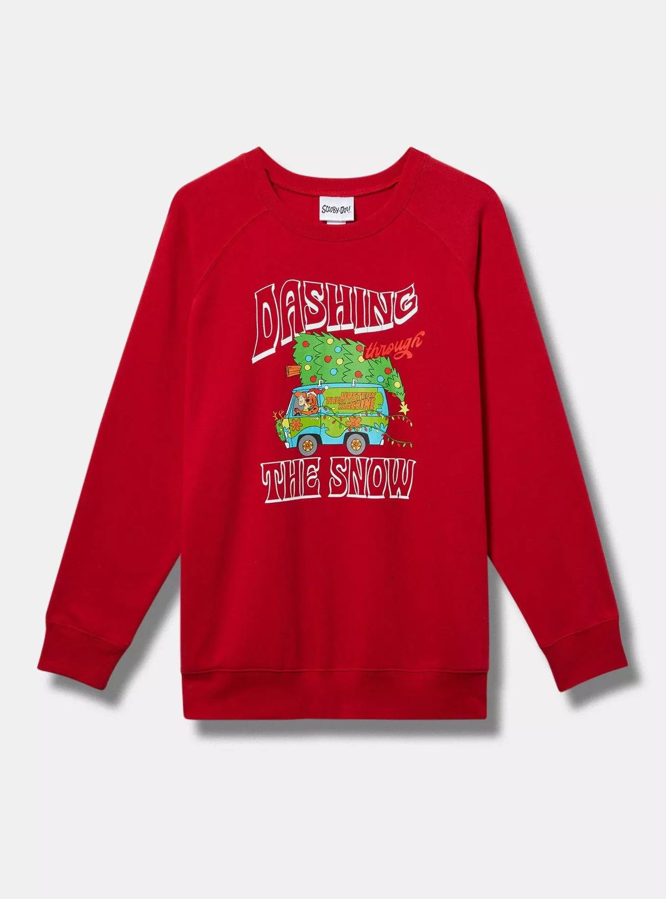 Scooby Doo Classic Fit Cozy Fleece Crew Sweatshirt | Torrid (US & Canada)