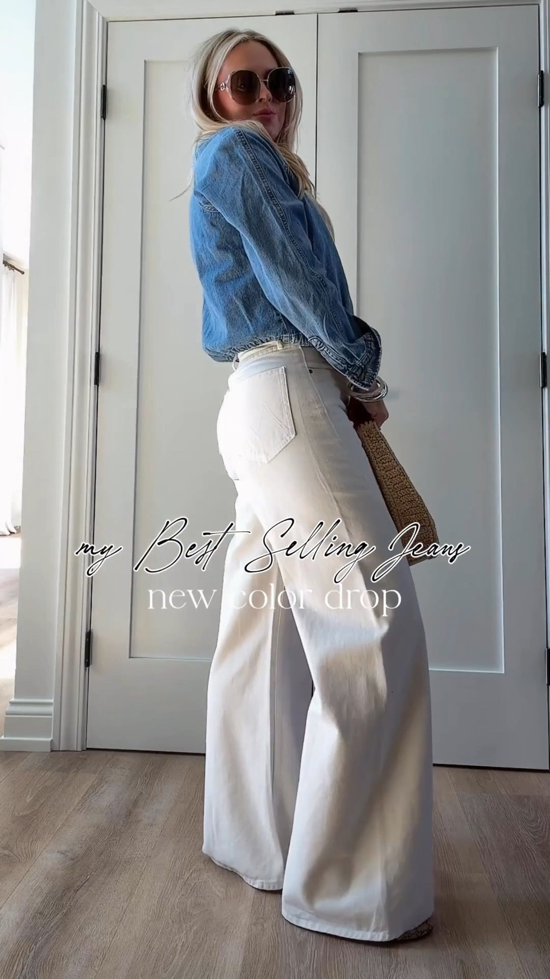 My best selling jeans that literally broke the internet are now in a new bone wash! 🤍 I did size up one in this color because it felt slightly more fitted than my other pairs & sometimes with lighter colors I like a little more room! 

Jeans. White jeans. White pants. Spring fashion. 

#LTKSeasonal #LTKgrwm #LTKootd
