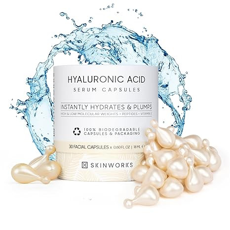 Hyaluronic Acid Serum for Face, Anti Aging Serum for Fine Lines & Wrinkles, Hydrating Glow, Face ... | Amazon (US)