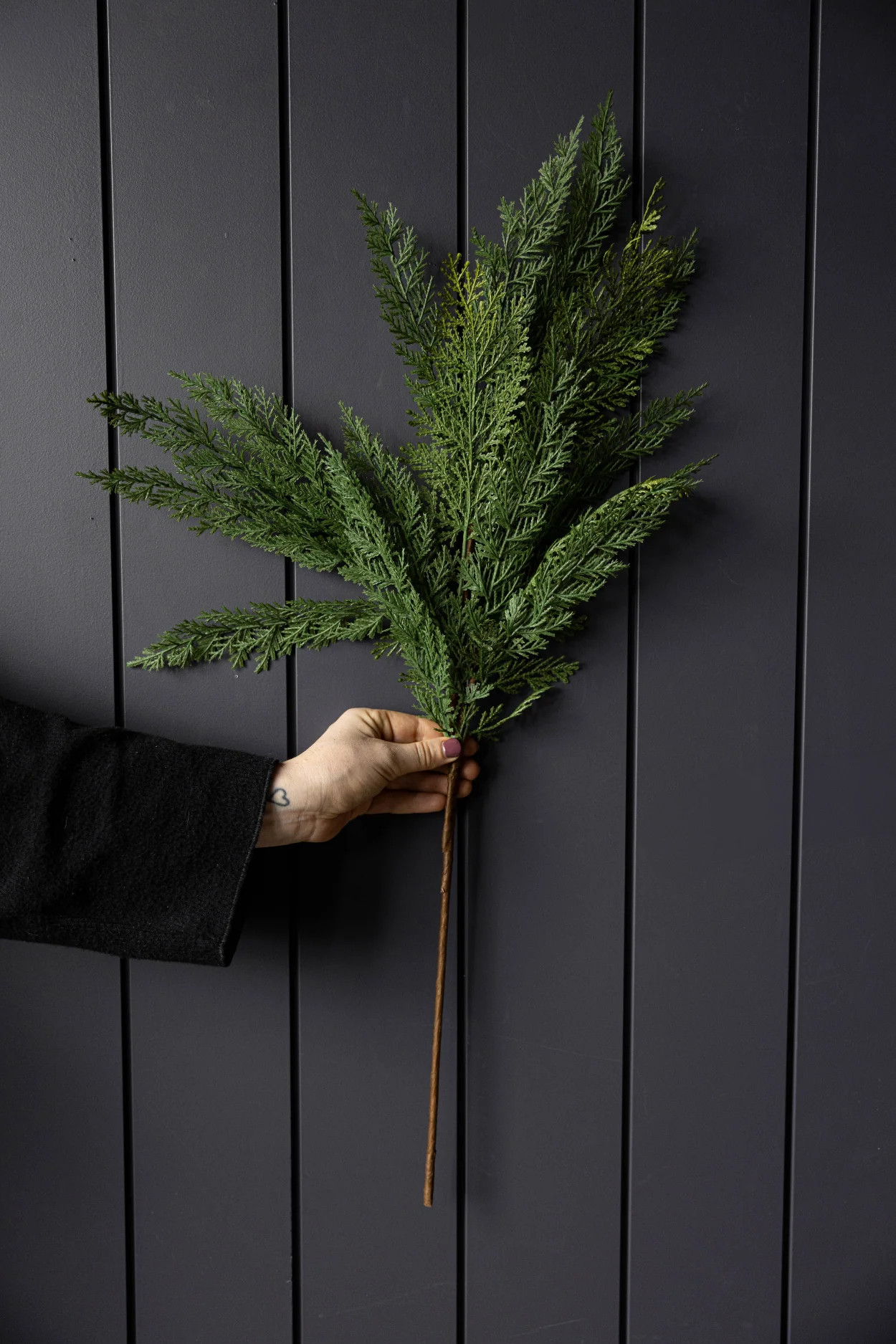 Cypress Leaf Full Real Touch Stems | By Luxe B Co. | luxe bCO