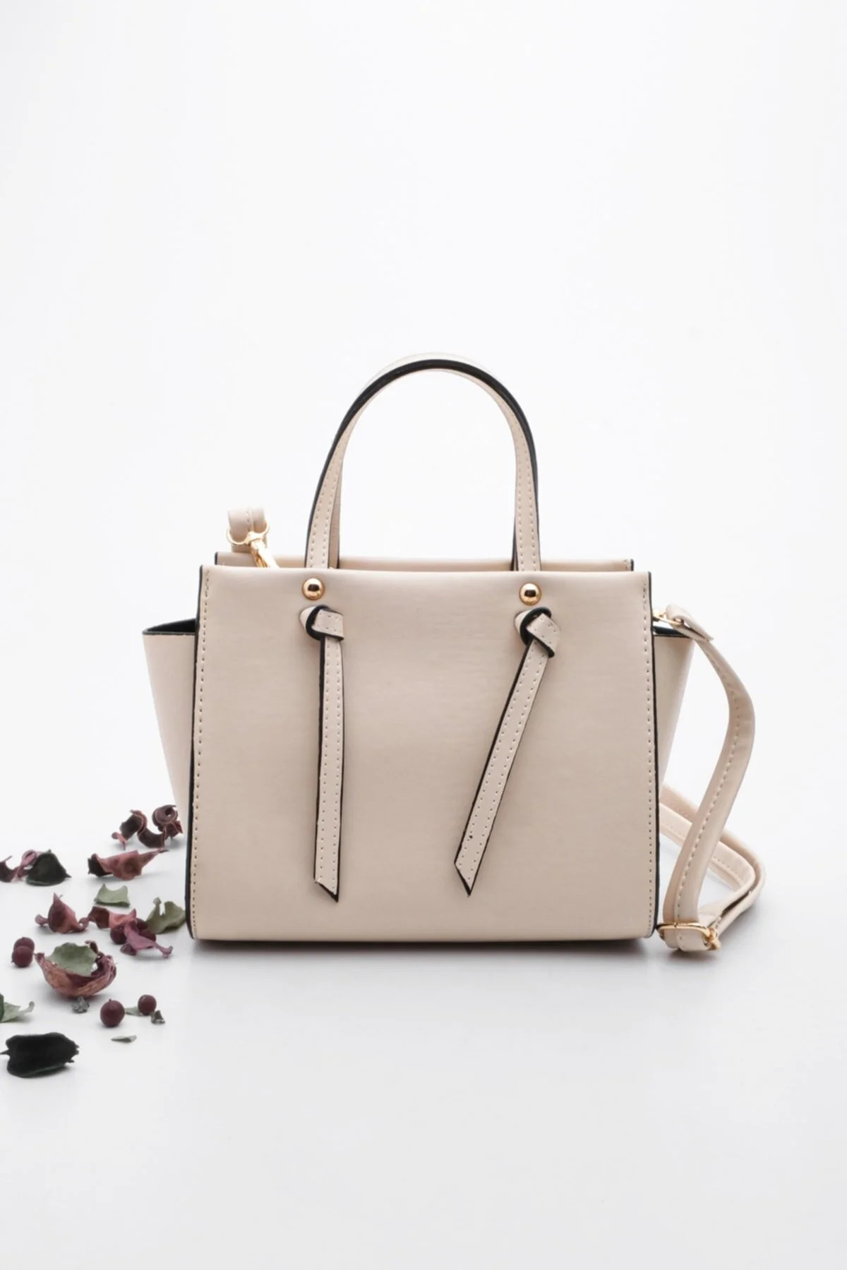 Marjin Damen-Hand- und Umhängetasche Retul Beige Fast ausverkauft | Trendyol DE