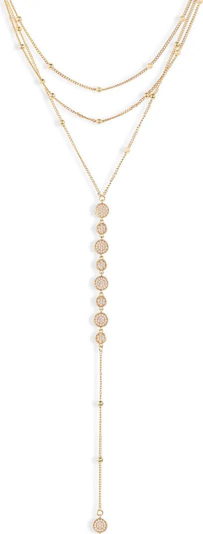 Triple Layer Y-Necklace | Nordstrom