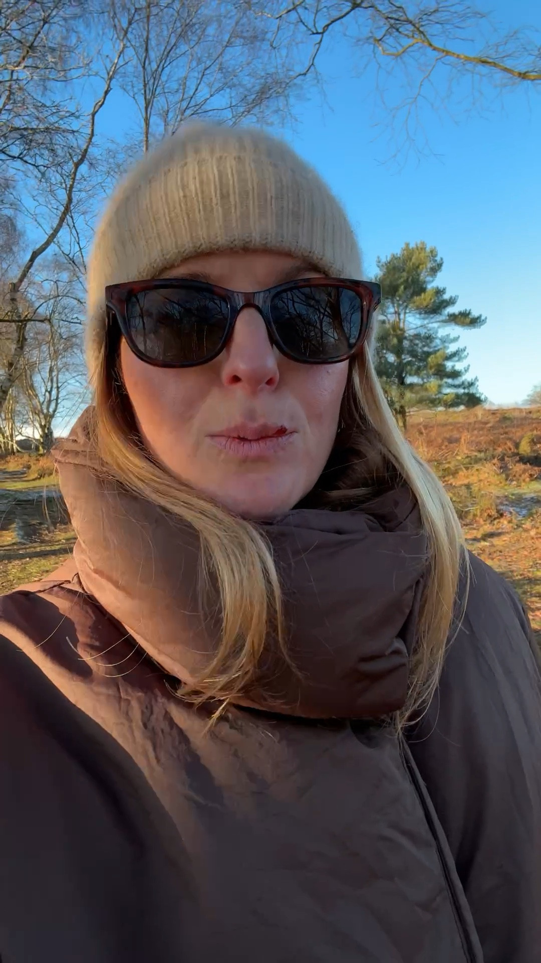 Walking outfit and the best puffer I know right now. 
Sizes 
Puffer coat M/L
Levi’s jeans - 31 waist 30 leg - sits about 1.5 inch off  ground . I’m 5ft 7 
Boots are from Lanx shoes - I can’t link on here 
Dissh jumper - medium 

#LTKjeans #LTKwinter #LTKfamily