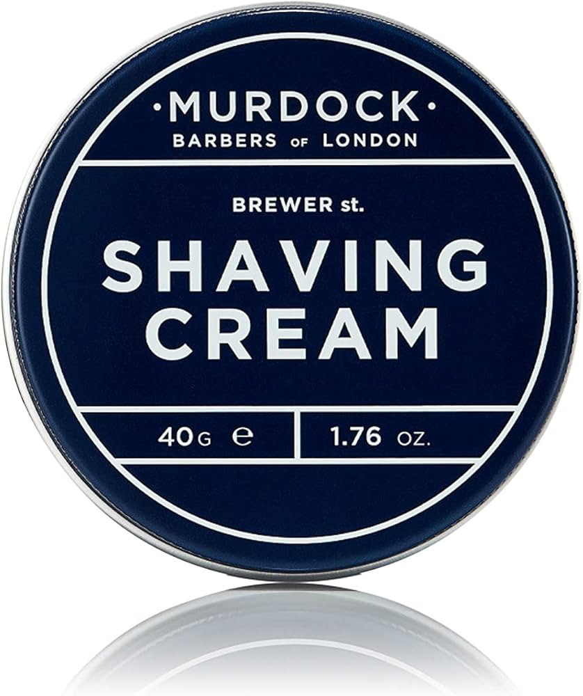 Murdock London Shaving Cream (Travel Size) | Rich Luxurious Texture Softens and Soothes | Made in... | Amazon (US)