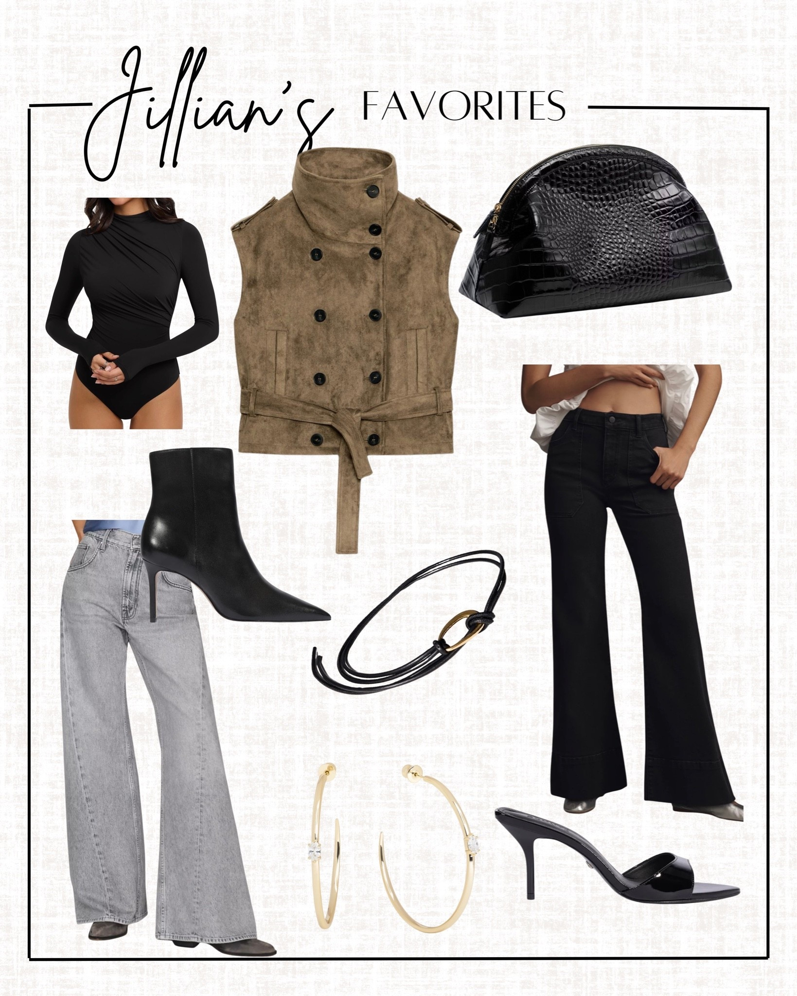 The vest is Zara and I can’t tag that, unfortunately. Everything else is tagged! @Zara

#LTKgrwm #LTKootd #LTKSeasonal