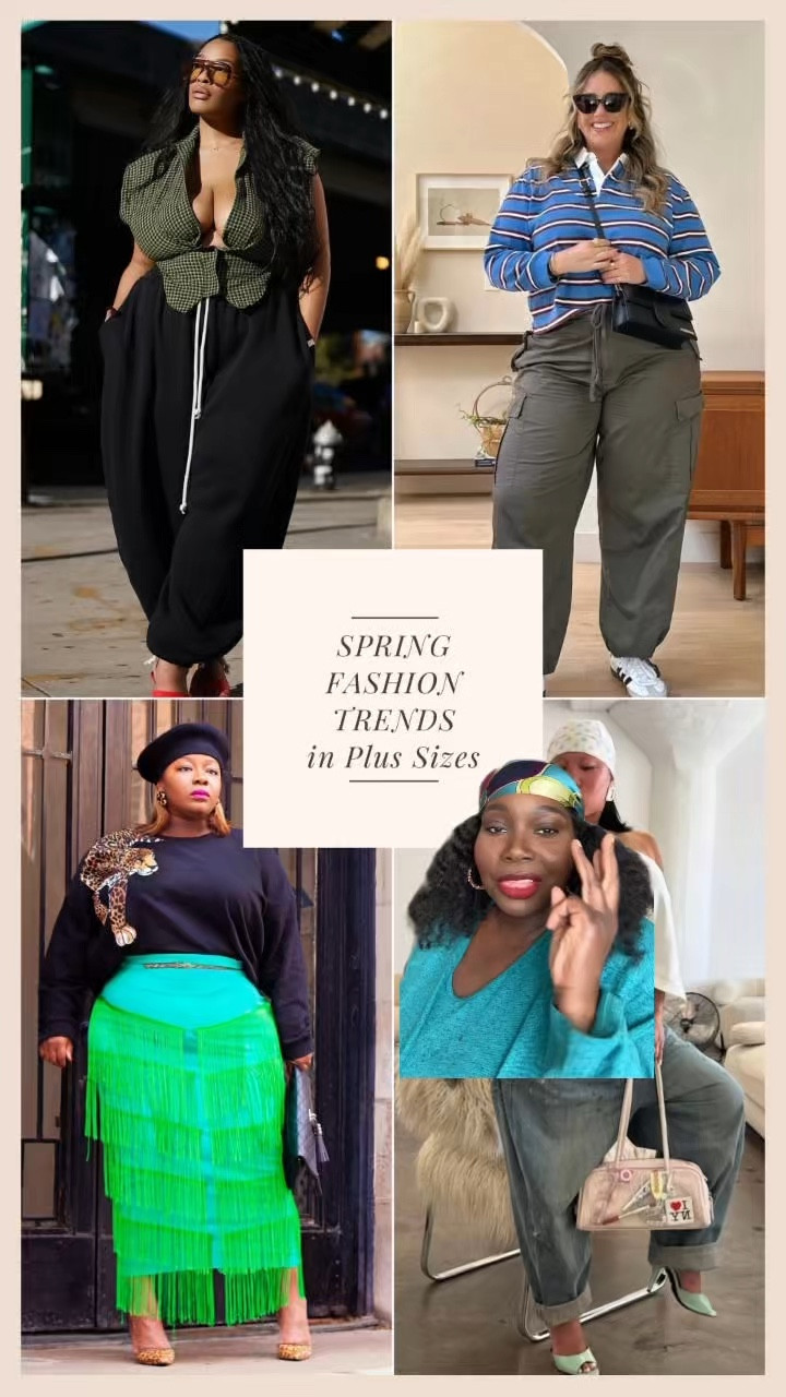 Spring trend you can shop in plus sizes. 
1. Balloon Pants
2. Sporty Chic
3. Asymmetrical Hem

Spring outfits

#LTKOver40 #LTKPlusSize #LTKMidsize