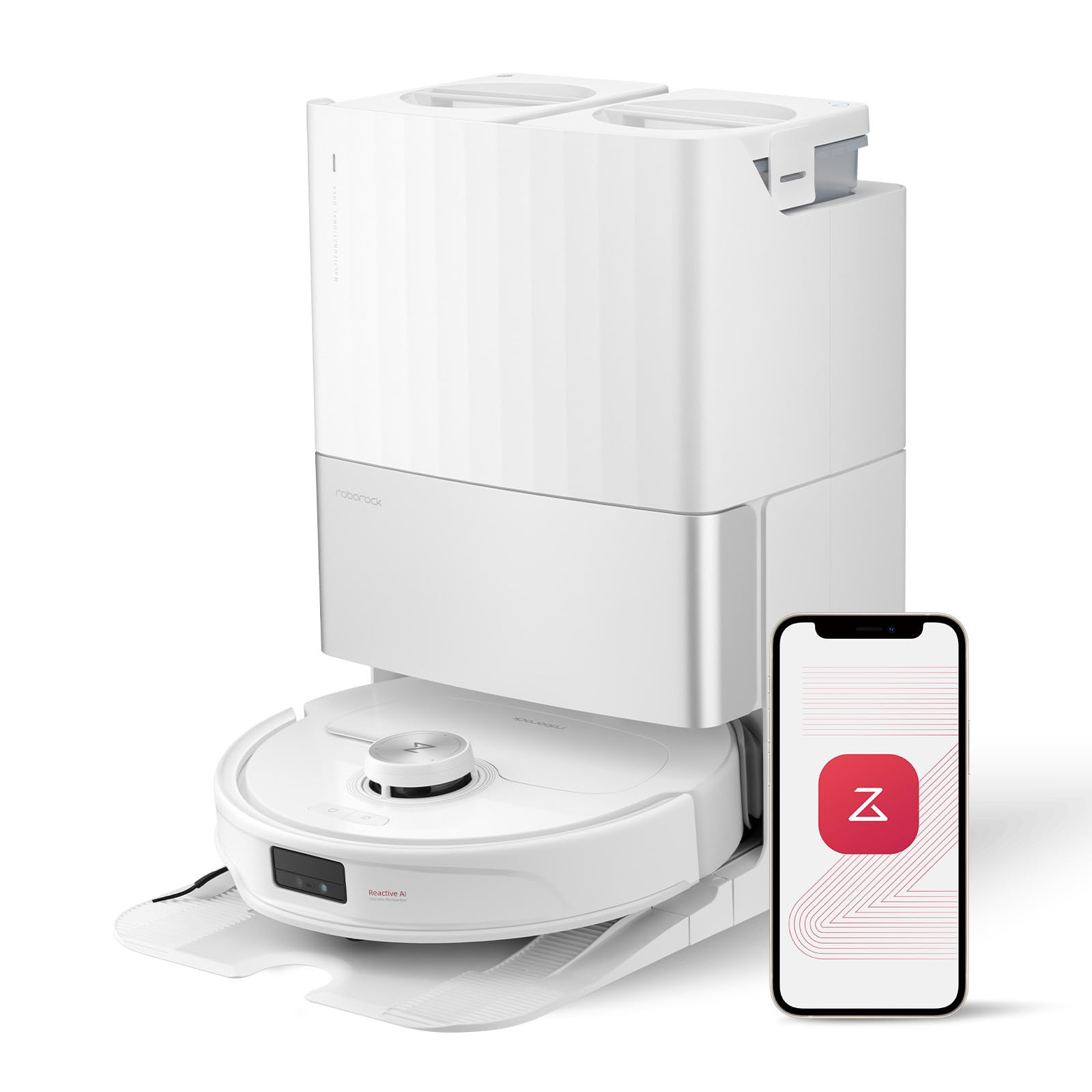 roborock Qrevo Master Robot Vacuum and Mop Combo, 10,000Pa Suction, FlexiArm Design Side Brush & ... | Amazon (US)