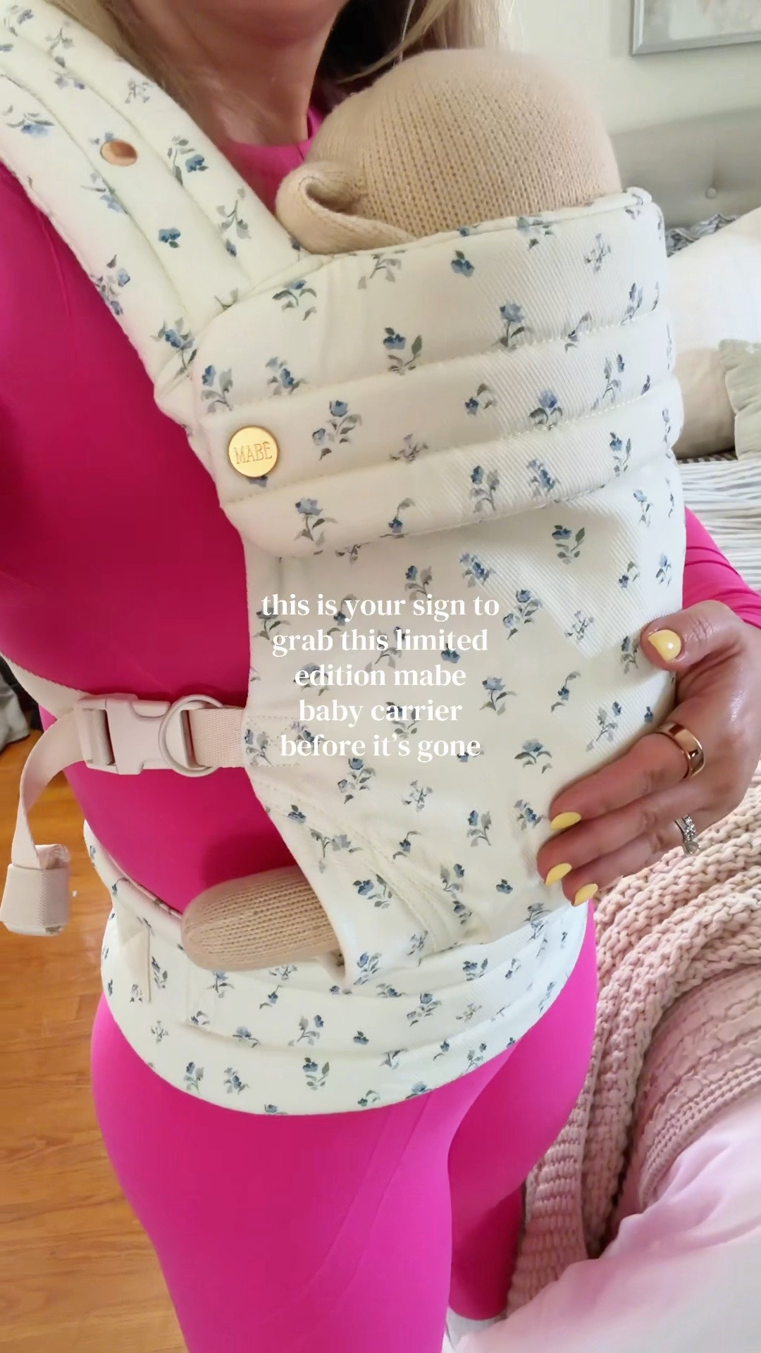 MABE discount Code: IRYNA10 for up to 20% off! 

Mabe baby carrier, comfortable baby carrier for moms, ergonomic newborn baby carrier, aesthetic neutral baby carrier, hands free motherhood essentials, soft supportive infant carrier, luxury baby carrier for everyday mom life

#LTKKids #LTKBump #LTKBaby