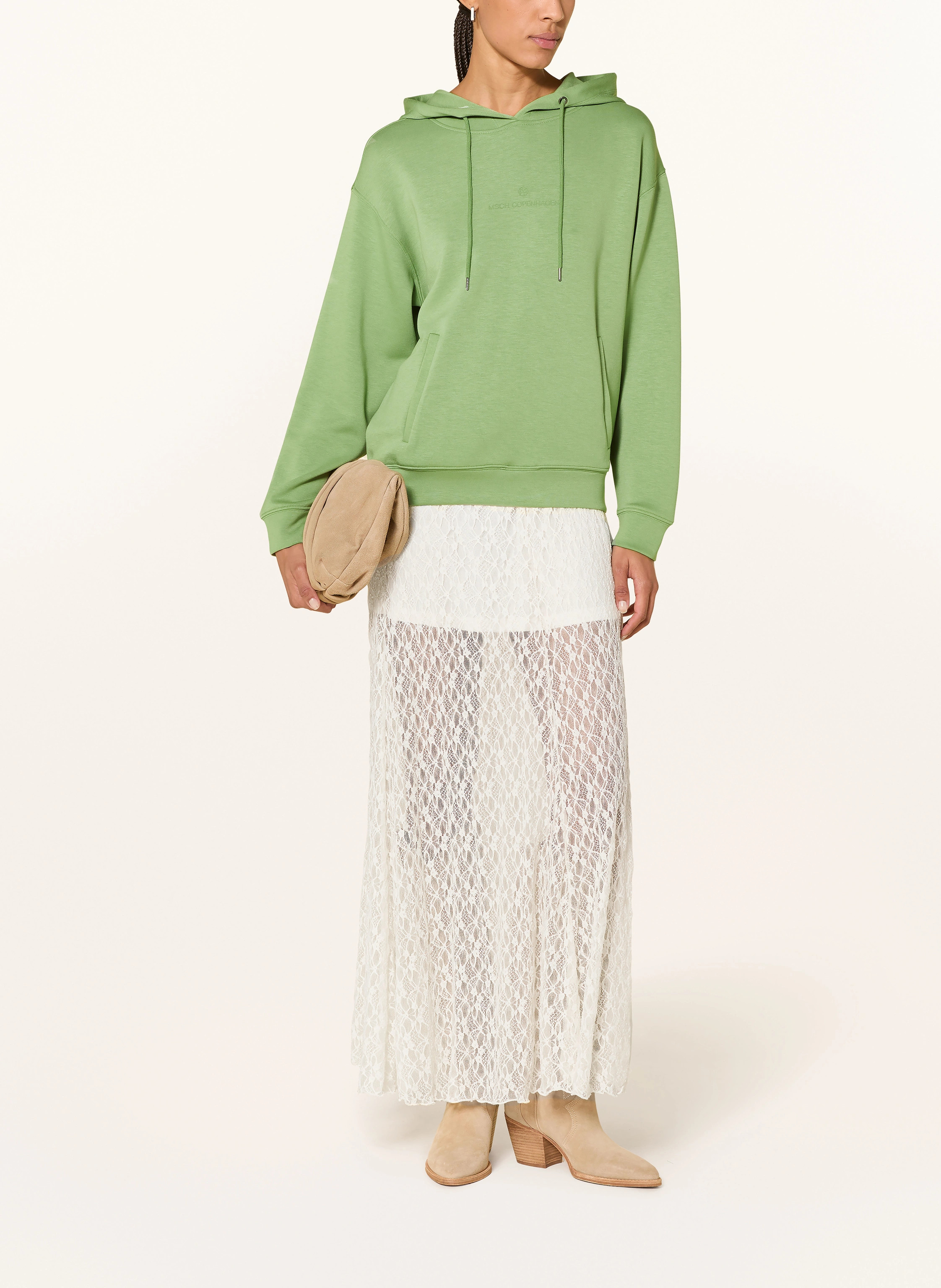 MSCH COPENHAGEN Hoodie MSCHIMA in hellgrün | Breuninger (DACH)