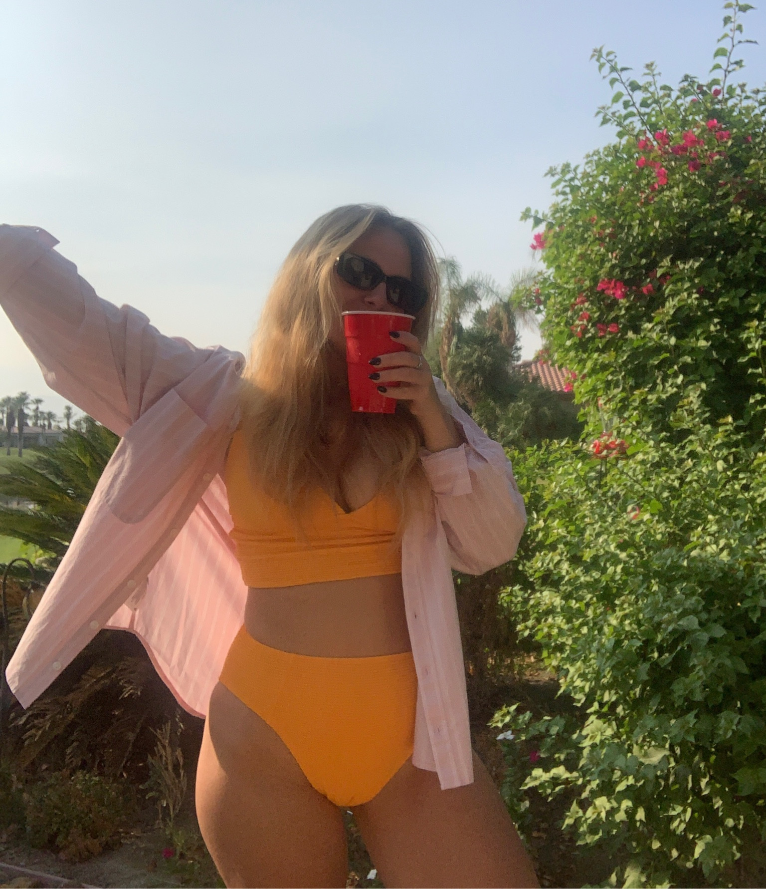Palm Springs inspired swimsuit and cover up 

#LTKswim #LTKfit #LTKstyletip