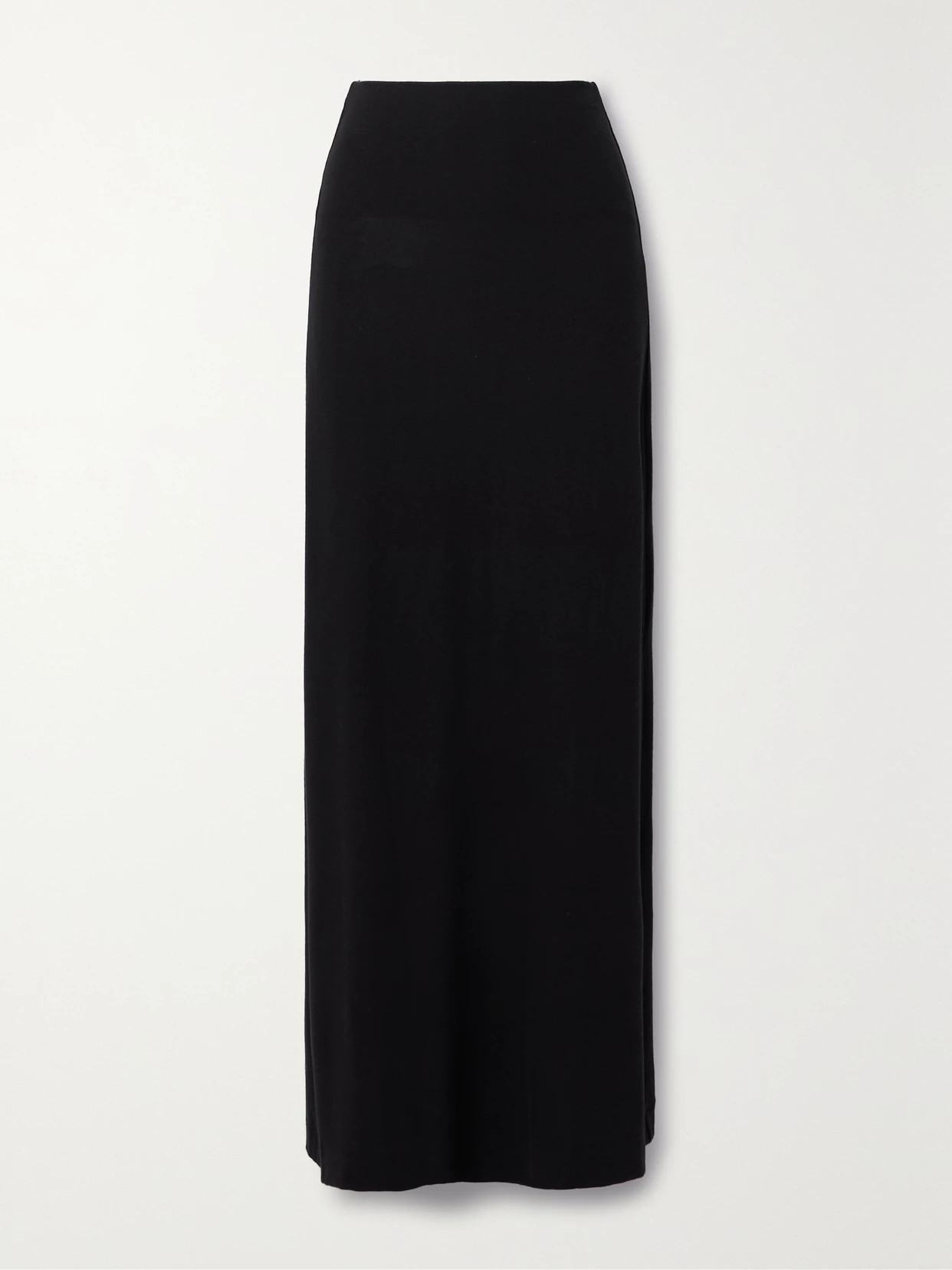 LESET - Lauren Stretch-knit Maxi Skirt - Black | NET-A-PORTER (UK & EU)