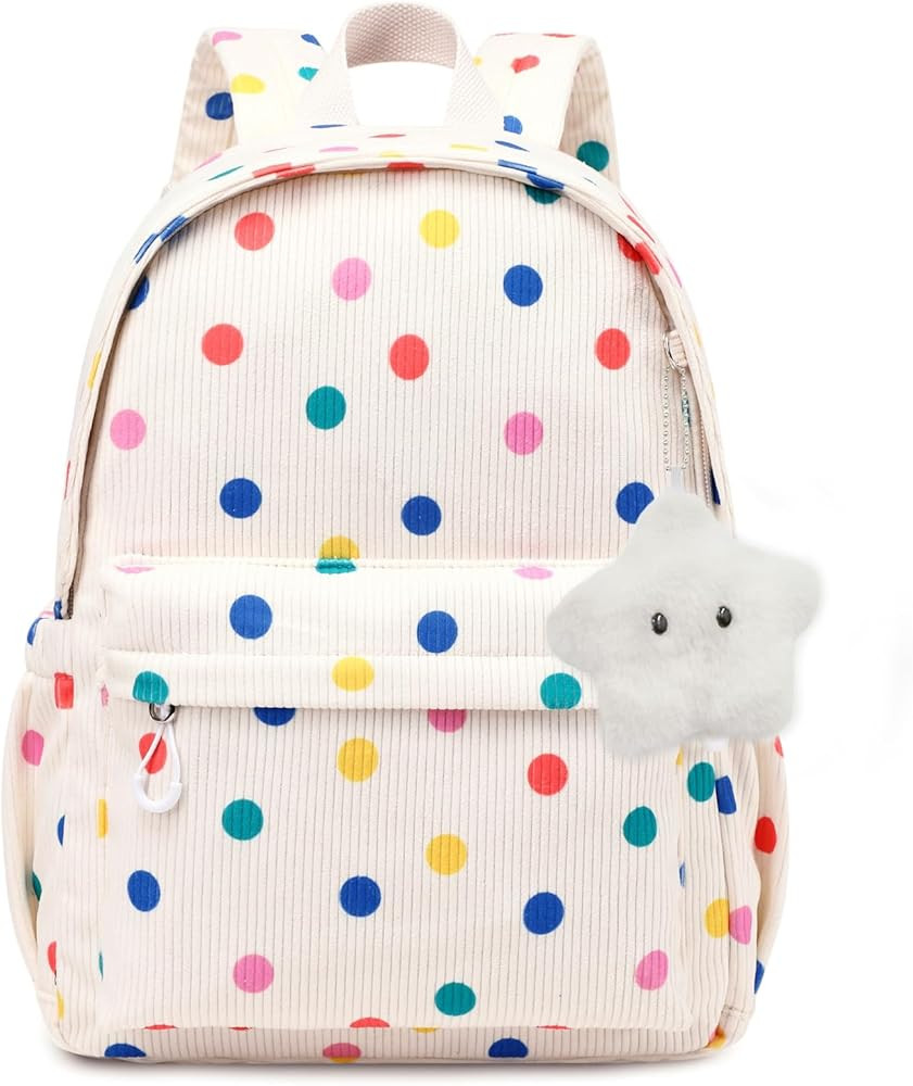 Kids Backpack for Girls Boys 4-8 Cute 14" School Bags Preschool Kindergarten Bookbags Daycare Tra... | Amazon (US)