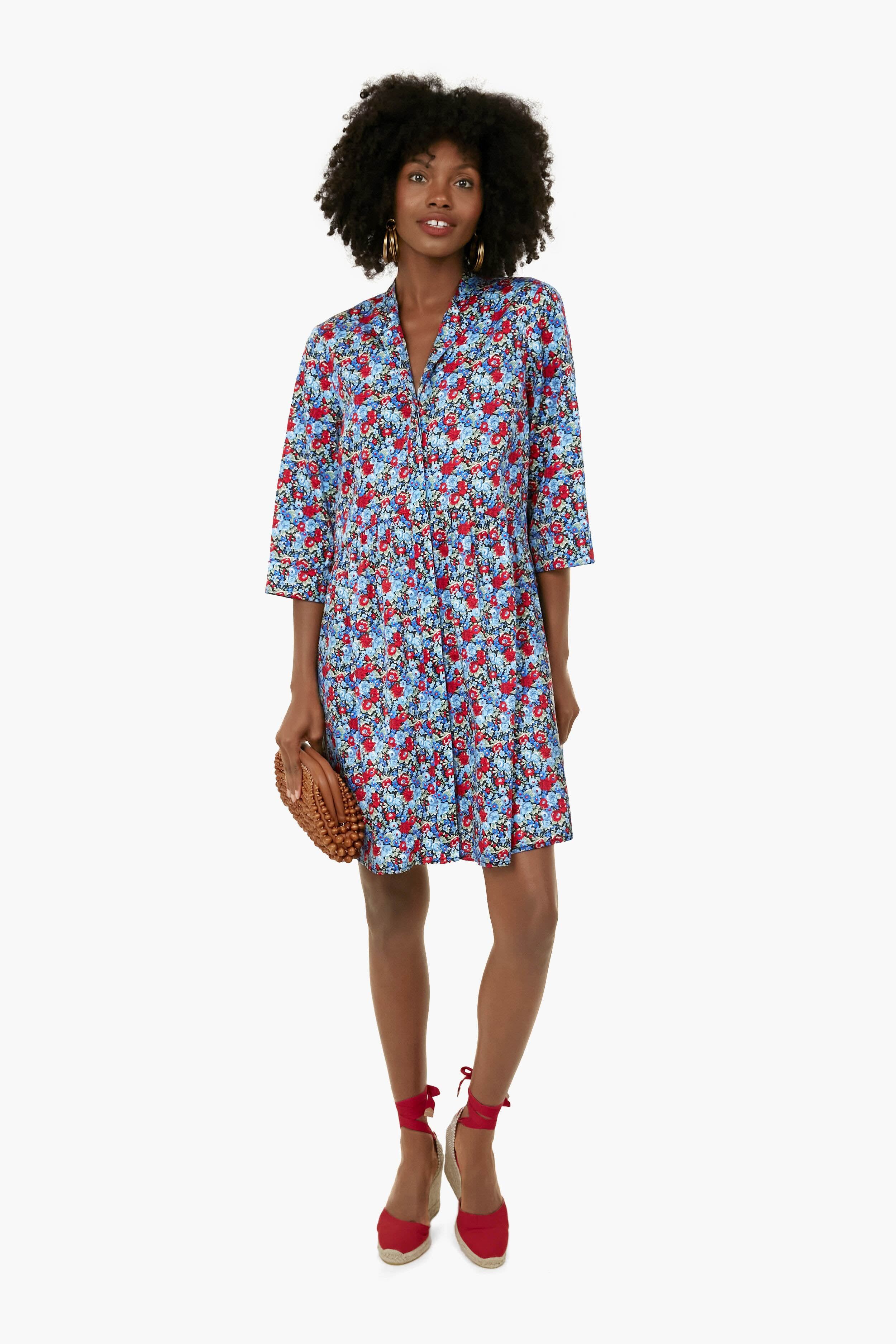 Queens Garden Royal Shirt Dress | Tuckernuck (US)