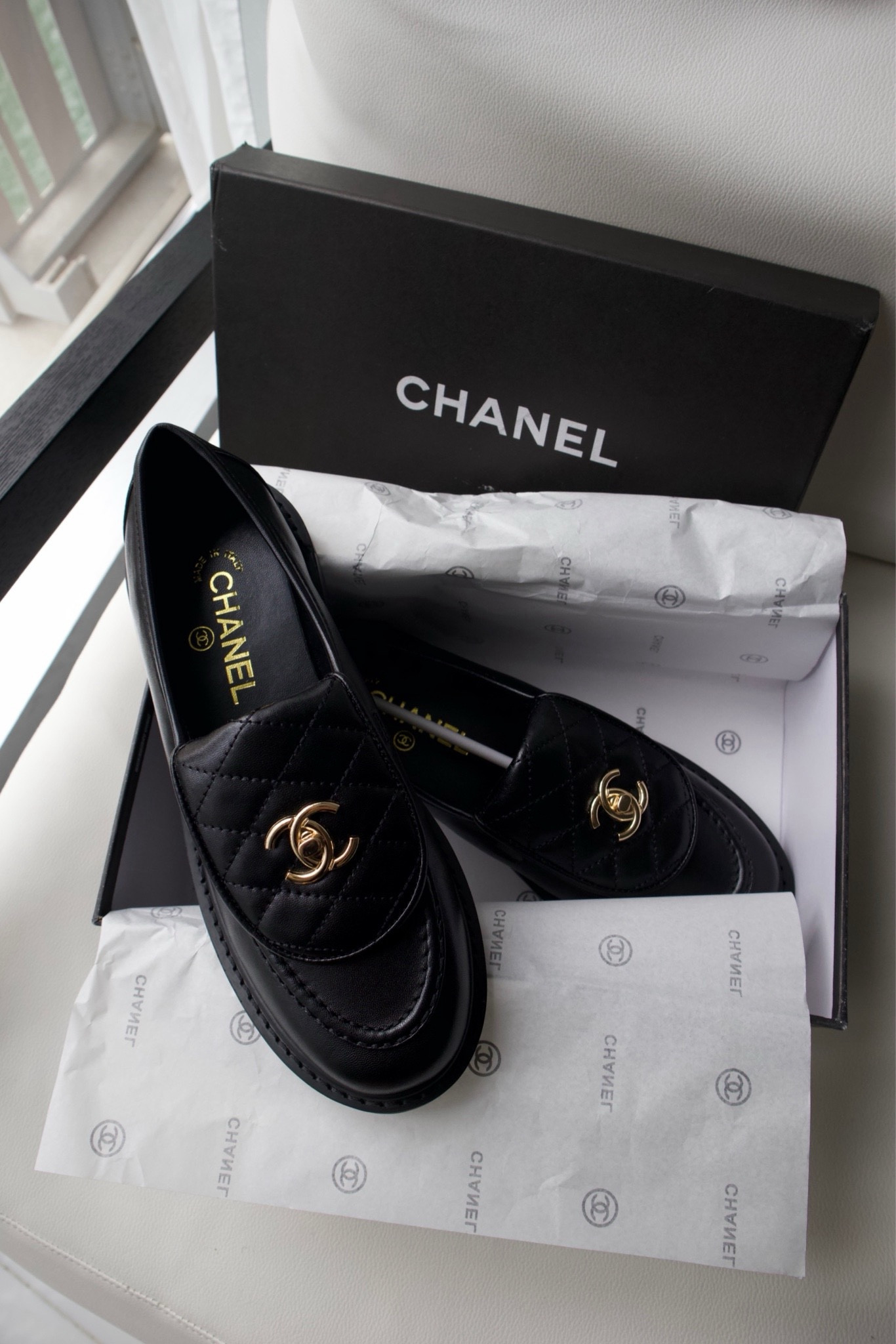 Chanel loafers 
Amazing amazing quality 😍
#dhgate

#LTKsalealert #LTKfindsunder100 #LTKshoecrush