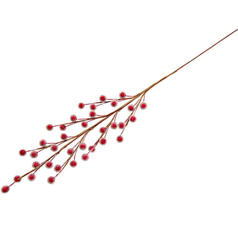 Set of 3 Sugar Red Berry Sprays, 19" | At Home