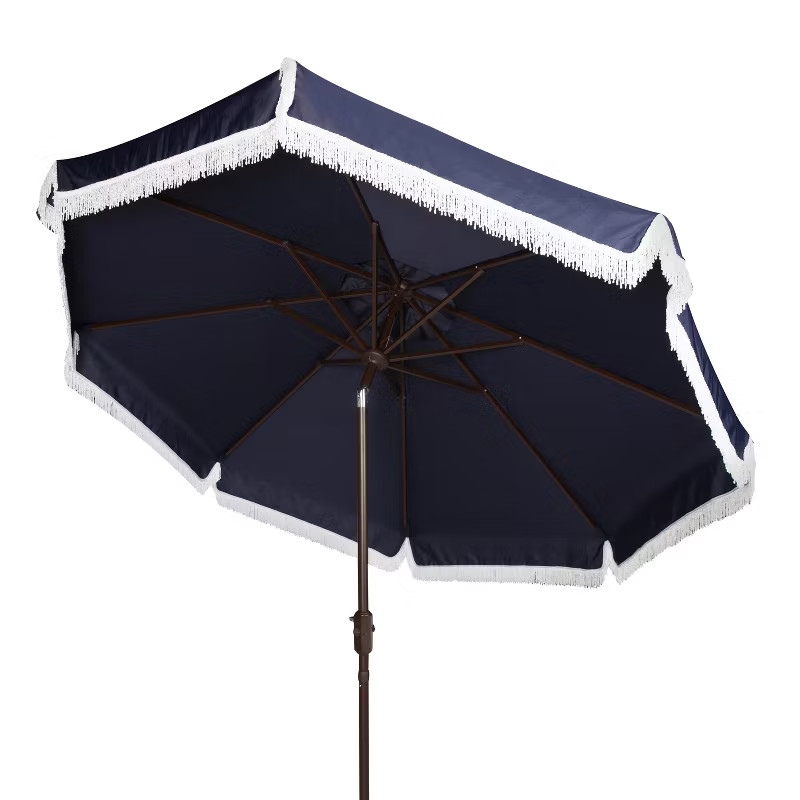 Milan 9' Auto Tilt Crank Umbrella - Safavieh | Target