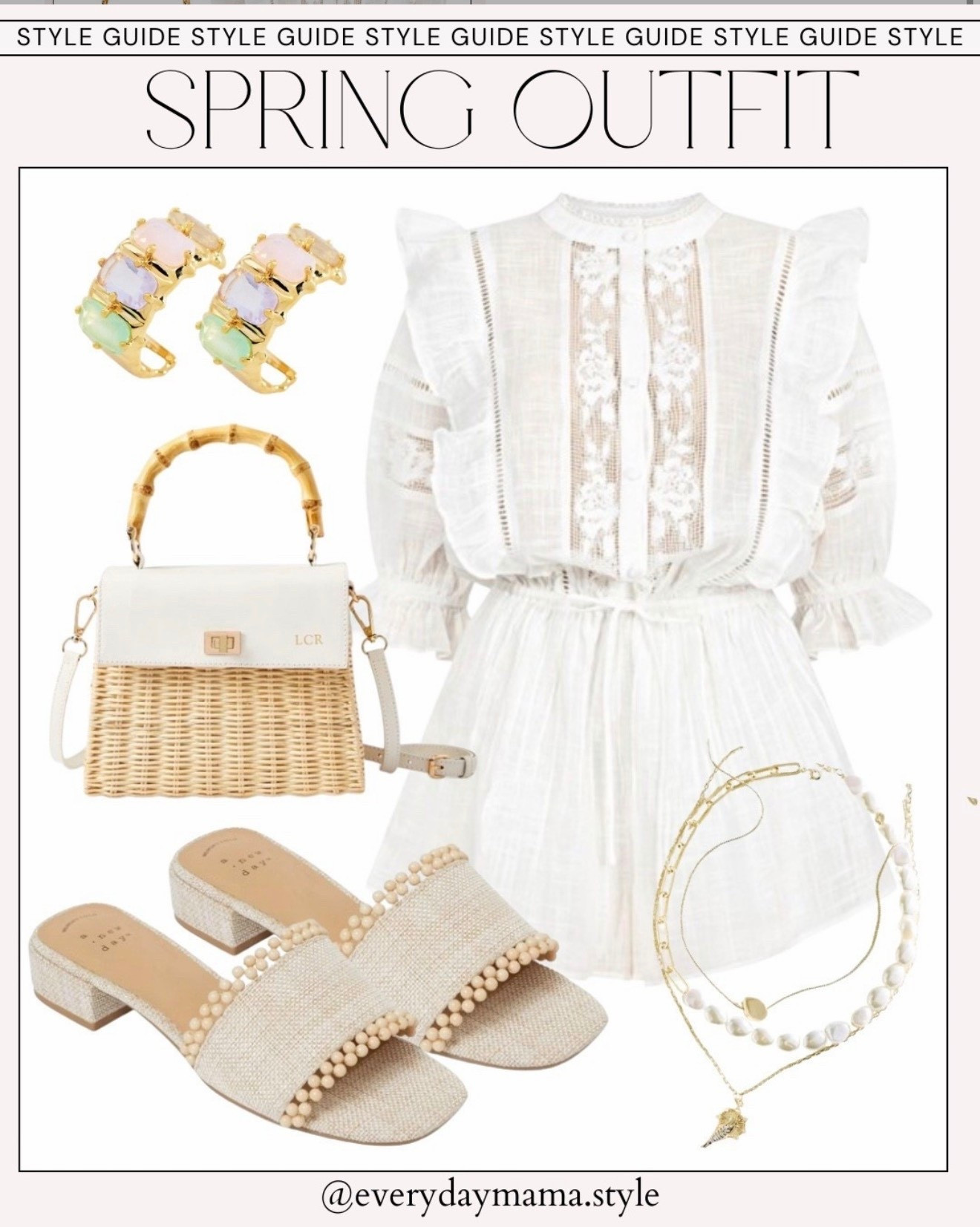 style guide for spring + summer outfit ideas // summer style // linen romper // beach romper // travel outfit ideas // beach vacation 

#LTKFestival