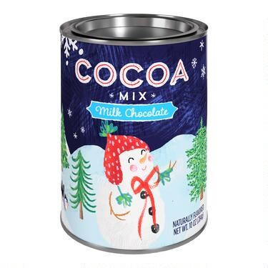 Santa & Friends Milk Chocolate Hot Cocoa Mix Tin | World Market