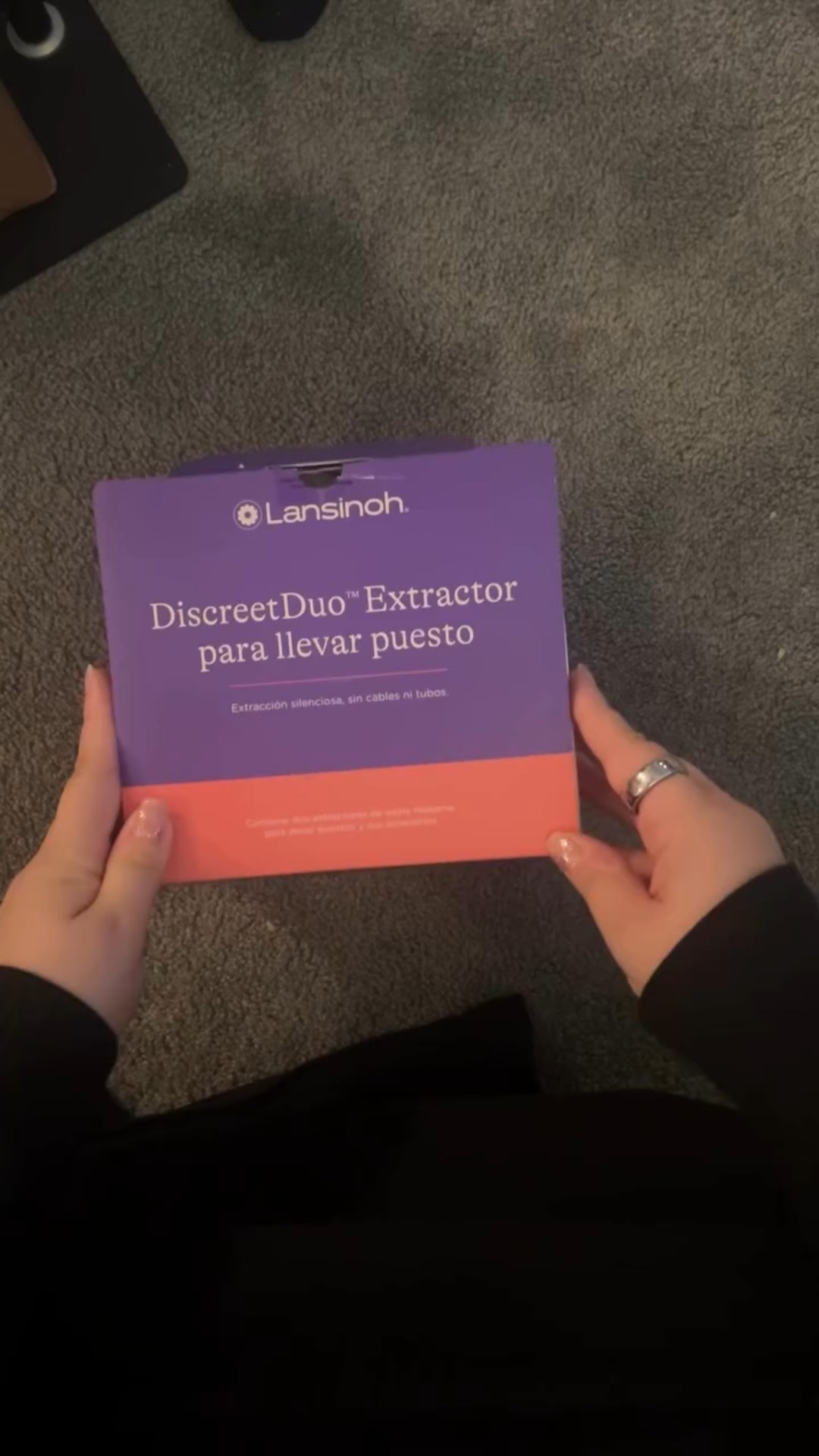Unbox a @lansinohusa Discreet Duo Pump with me! #lansinohambassadors #breastpump #breastpumping #nursingmom