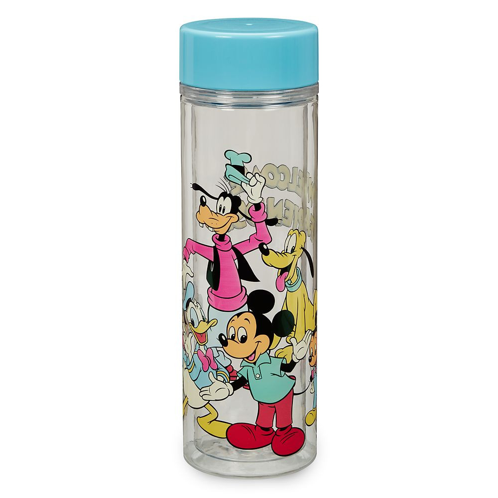Mickey Mouse and Friends ''Welcome Friends!'' Water Bottle | Disney Store