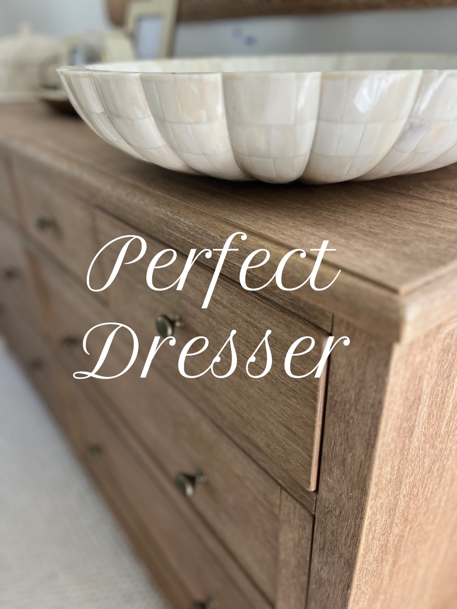 The right dresser changes how your entire bedroom functions and feels.

Copy + paste caption
Finding the perfect dresser is about more than storage, it’s about scale, style, and how you live in your space. From long, low dressers that ground a room and anchor the bed, to taller chests that maximize storage in smaller bedrooms, the right piece brings balance and intention to your layout. Dressers are also one of the best places to layer decor, lamps, artwork, trays, and personal pieces that make your bedroom feel styled and complete. Whether your style leans coastal, modern, classic, or relaxed luxury, choosing a dresser with the right proportions, finishes, and drawer configuration instantly elevates your bedroom and makes daily routines feel smoother and more organized. This is one of those foundational pieces that sets the tone for the entire space.

#BedroomFurniture #DresserInspo #LTKHome

#LTKHome