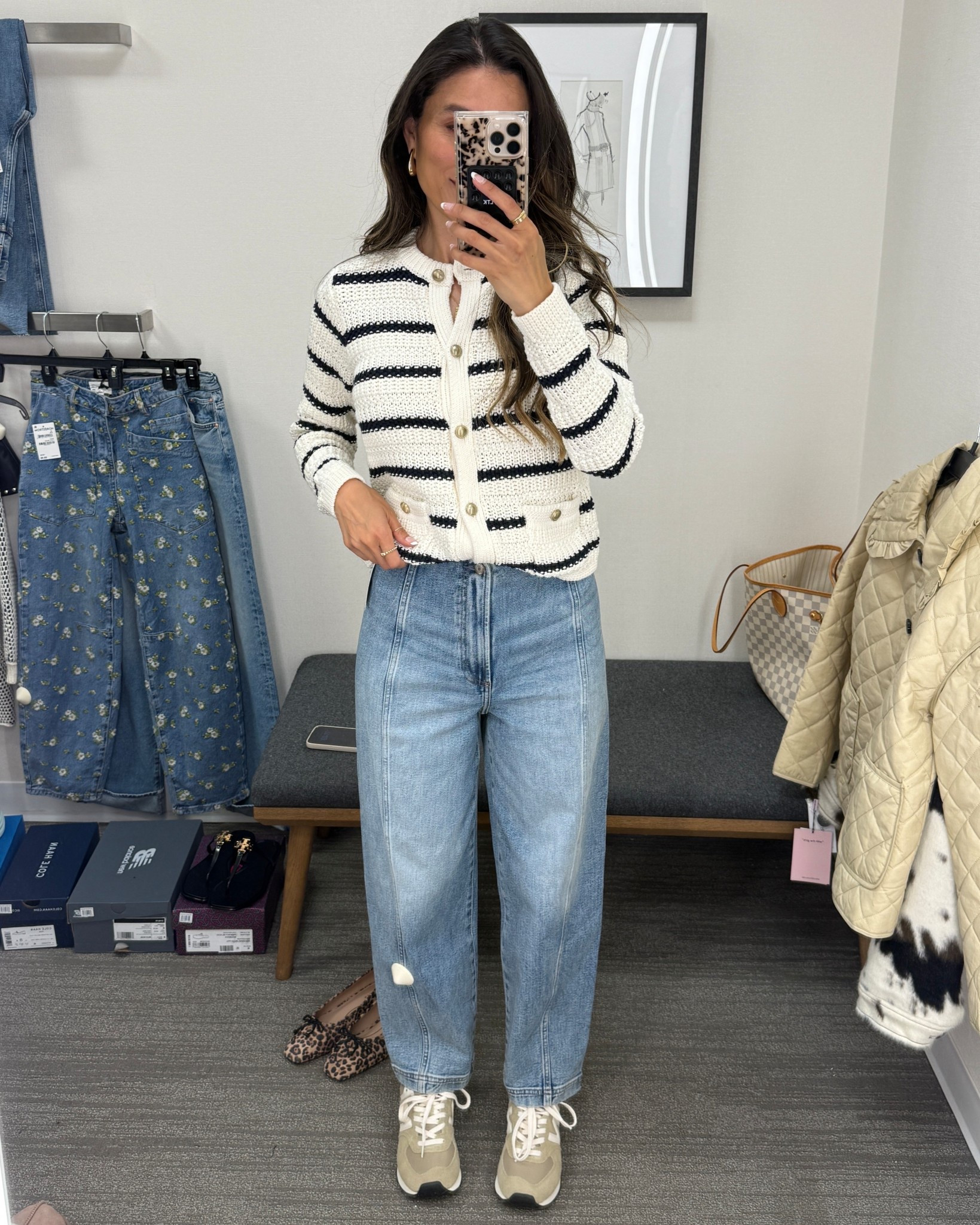 Shop my Nsale outfit! Wearing XS in cardigan, 25 in jeans, and 8 in my sneakers! Xo!

#LTKFindsUnder100 #LTKFindsUnder50 #LTKSaleAlert