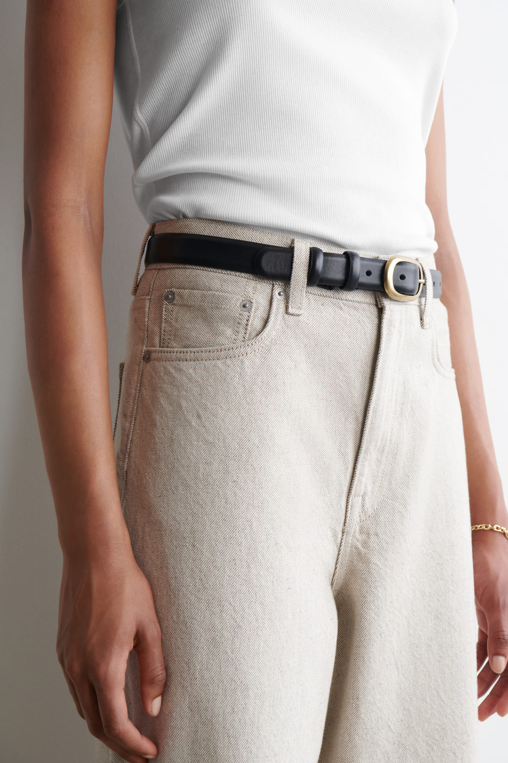 DIAL JEANS MIT WEITEM BEIN - HELLES BEIGE | COS | COS (EU)