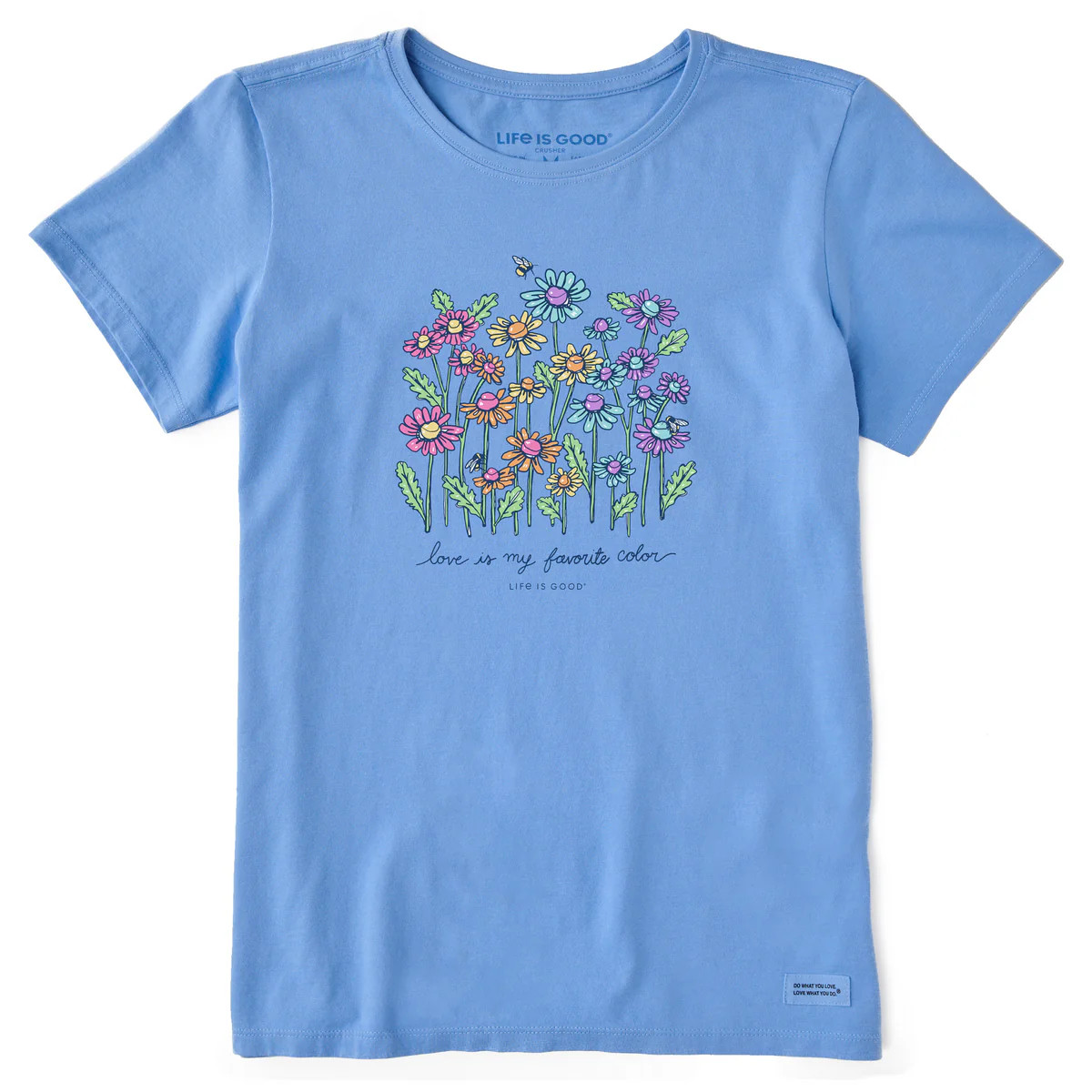 Women's Love Daisy Bee Short Sleeve Tee | Life is Good