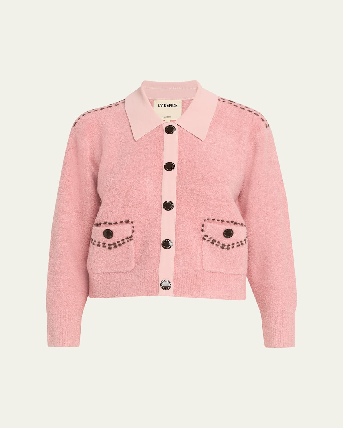 Poetry Stitch Boucle Cardigan | Bergdorf Goodman