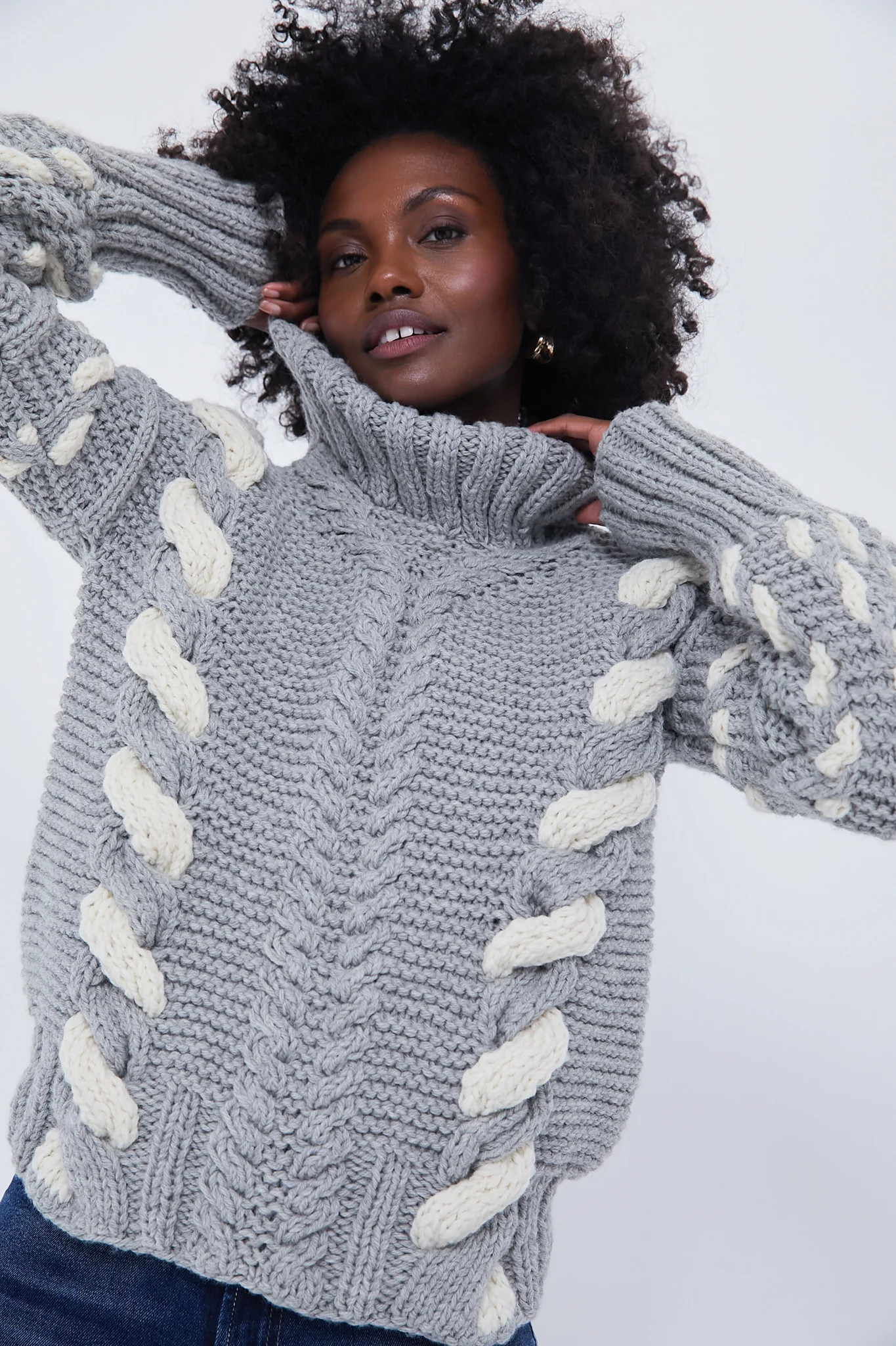 Dove Grey Barbora Turtleneck | Tuckernuck (US)
