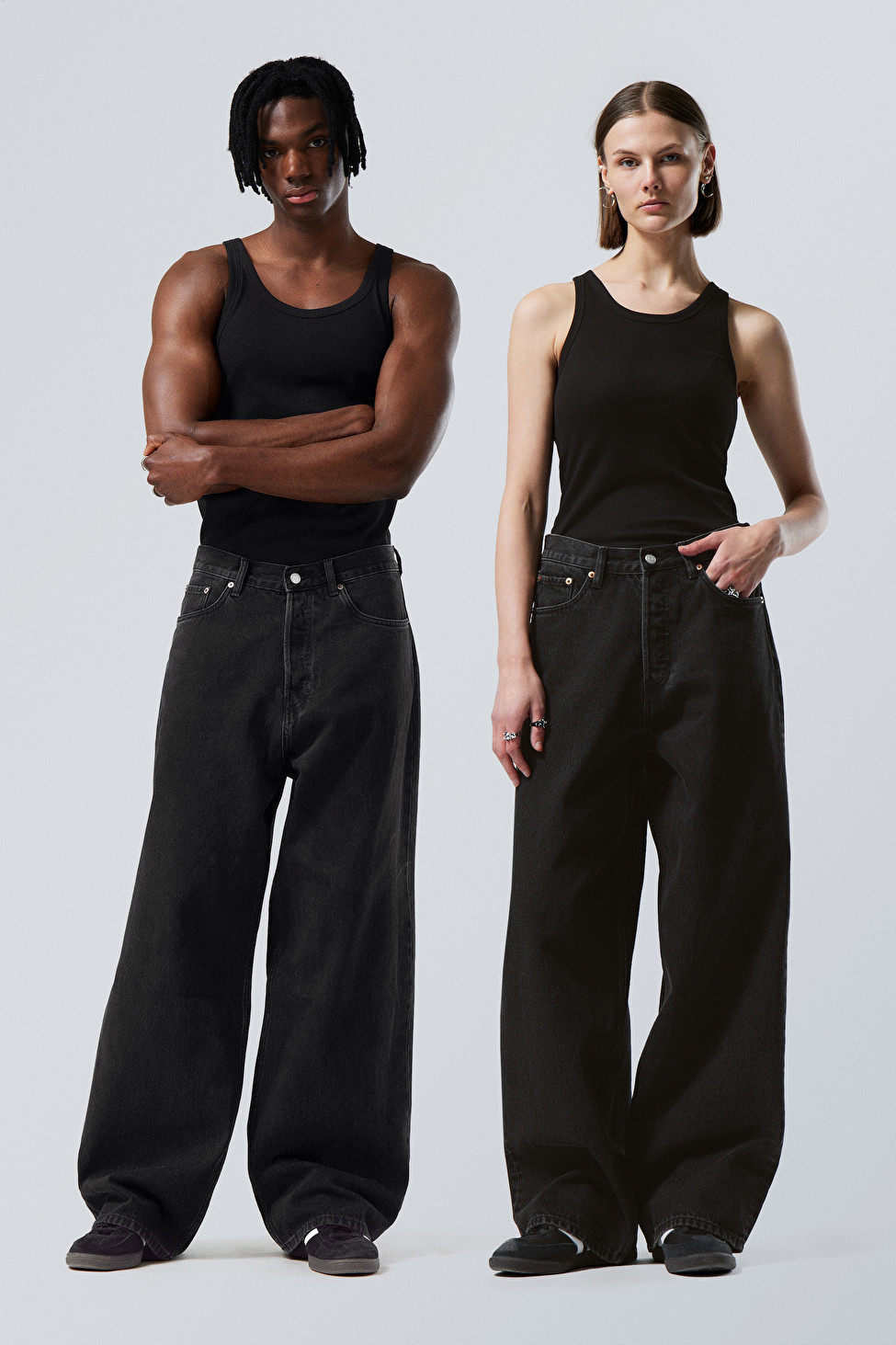 Astro Loose Baggy Jeans | Weekday