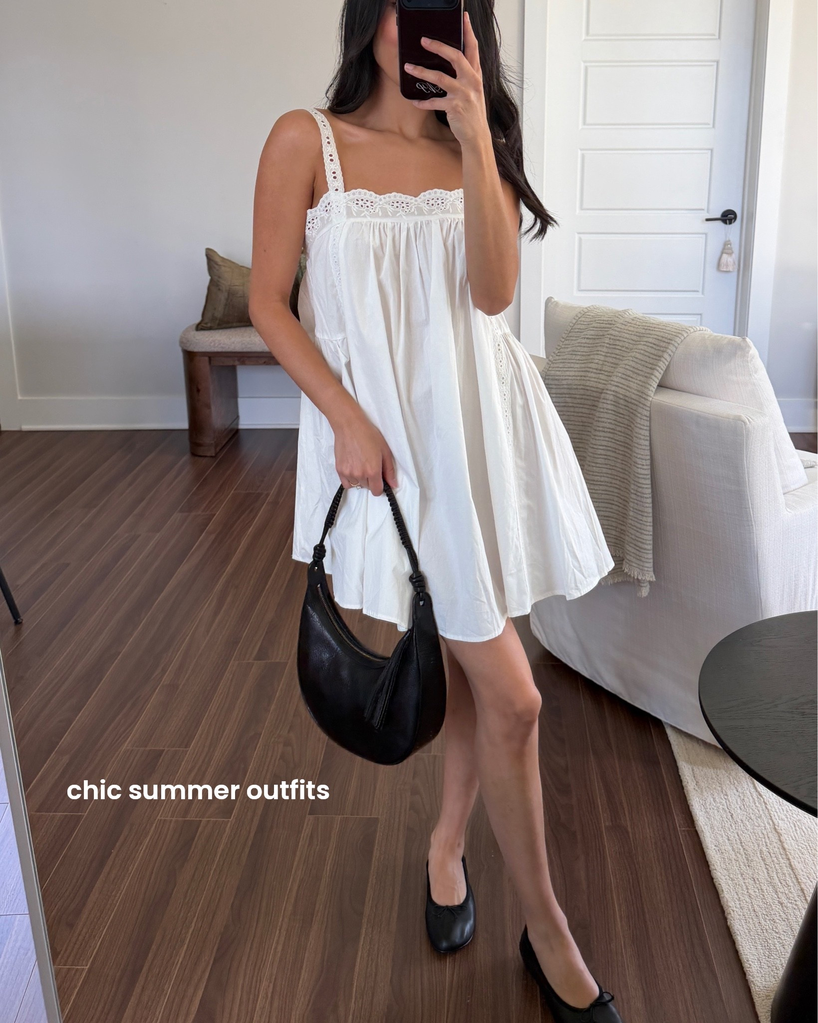 Love this white mini dress — very similar to Doen! Wearing a size small.

#LTKootd #LTKSeasonal #LTKdayinmylife
