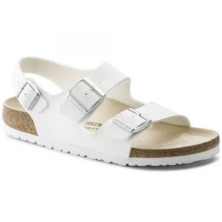 BIRKENSTOCK Unisex Milano White Birko-Flor - 0034731 & 0034733 WHITE | Walmart (US)