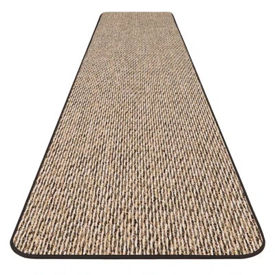 Albieri Skid-Resistant Carpet Runner - Black Ripple - Many Other Sizes To Choose From | Wayfair North America